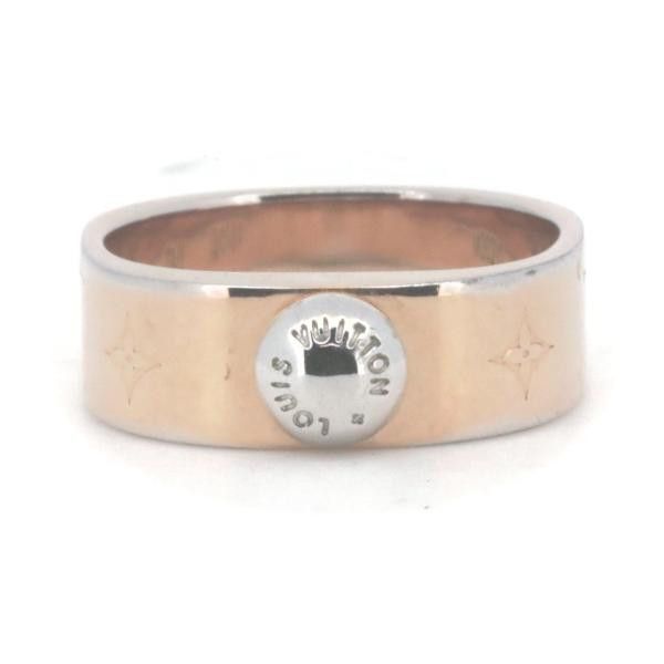 image of Louis Vuitton Nanogram Ring in Gold, Women's