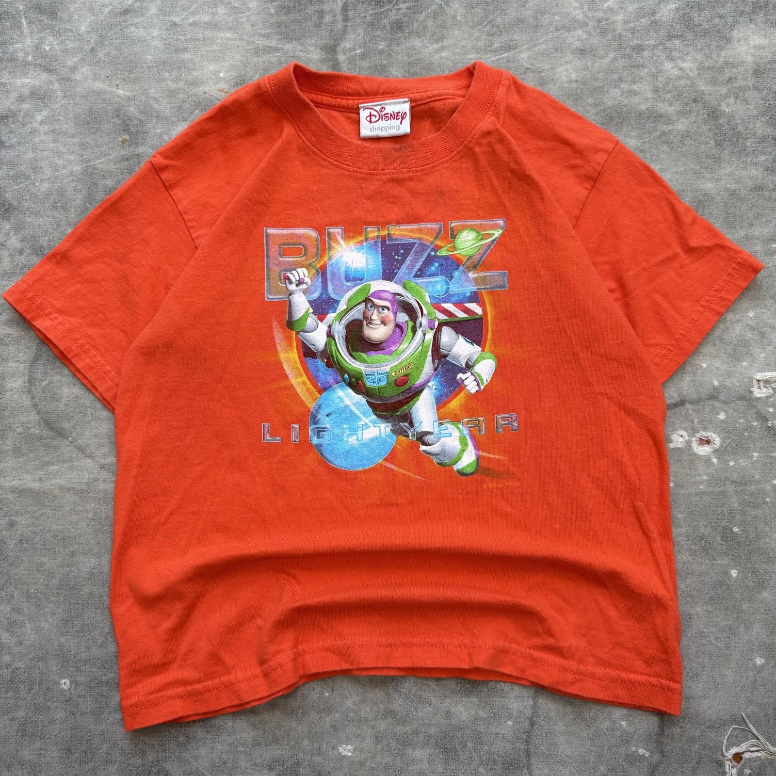 Disney Vintage 90s Toy Story Buzz Lightyear Movie Women’s Baby Tee Size XS / US 0-2 / IT 36-38 - 1 Thumbnail