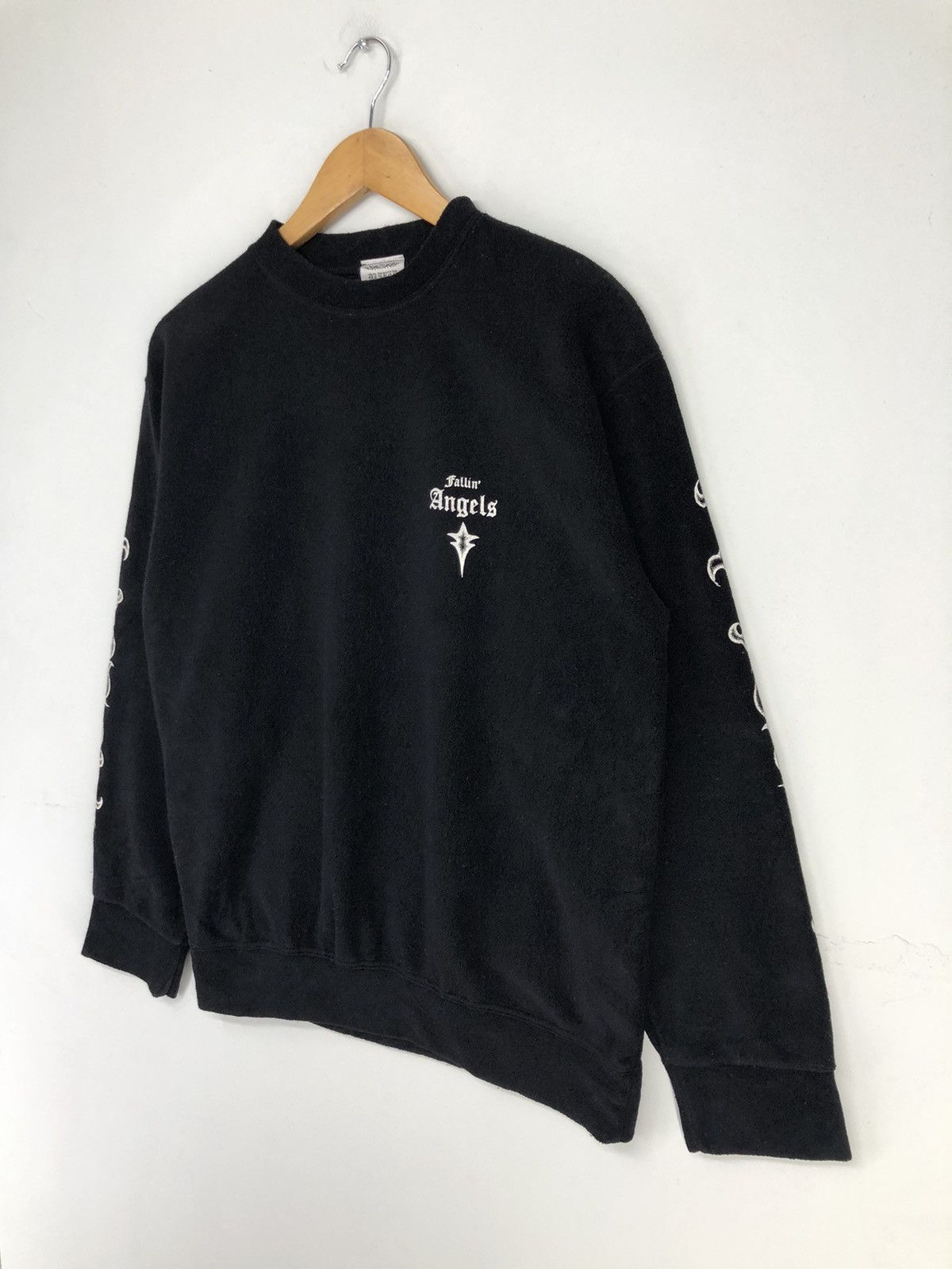 Japanese Brand Vintage Dj Free Fallin Angle Fleece Crewneck Sweatshirt Size US M / EU 48-50 / 2 - 4 Thumbnail