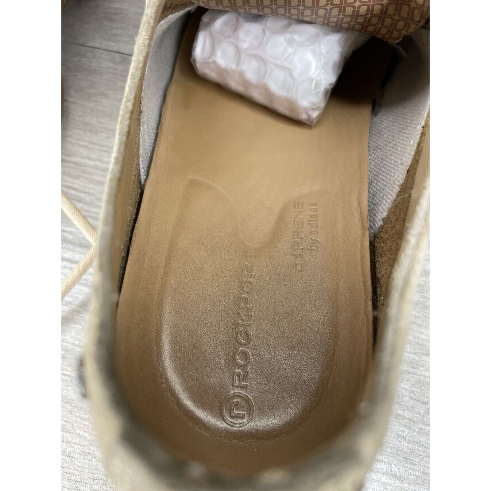 Rockport Rockport Adiprene Light Taupe Leather Cap Toe Oxfords Lace S Size US 8.5 / EU 41-42 - 15 Thumbnail