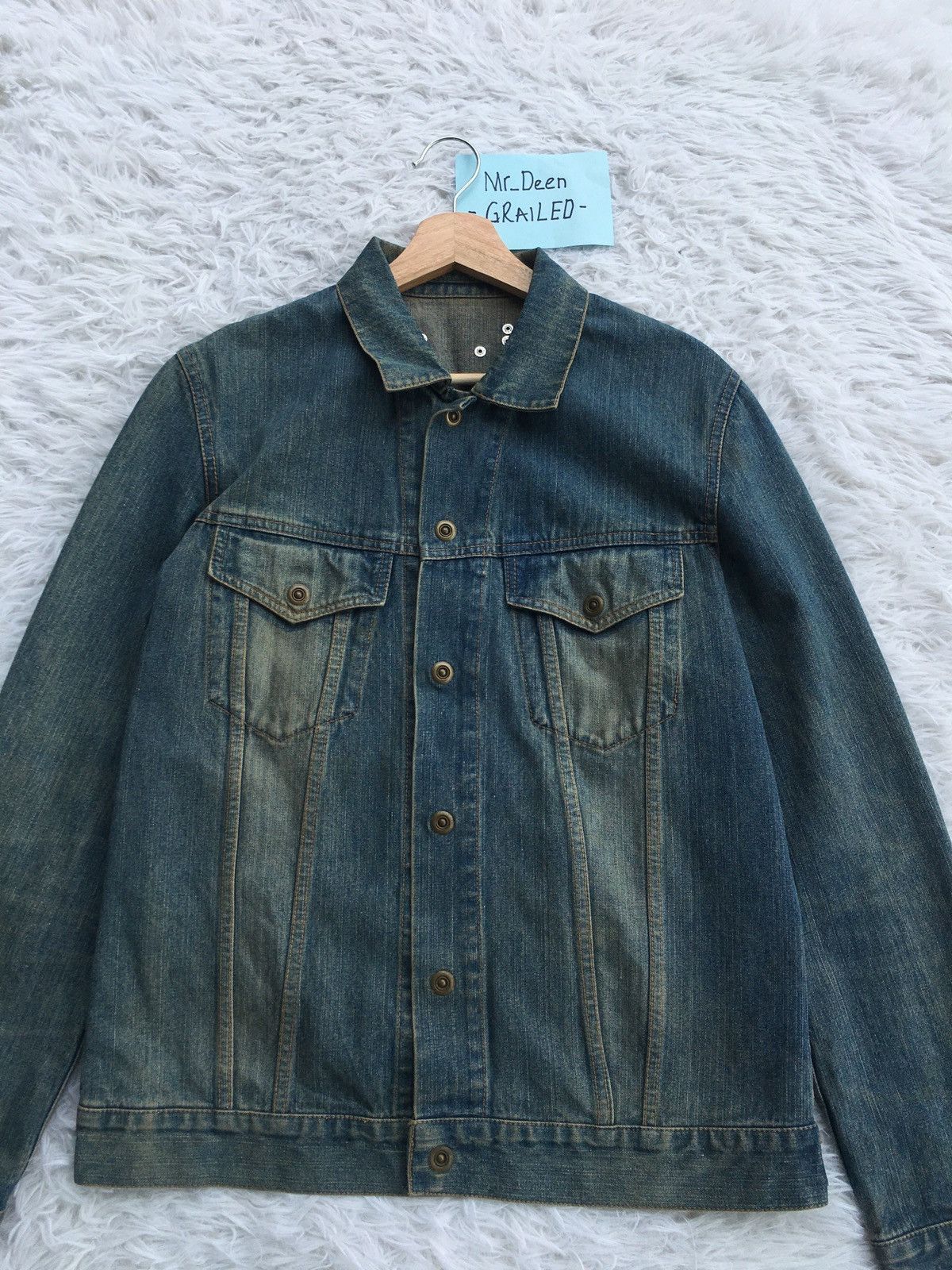 Japanese Brand Rare Vintage PPFM Denim Jacket Size US L / EU 52-54 / 3 - 15 Thumbnail