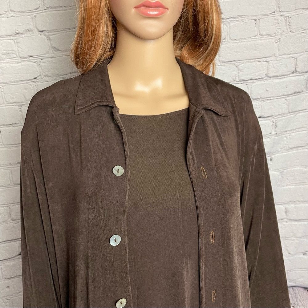 Chicos Chico’s Private Edition Set Long Sleeve Top Size 2 US L Car Size M / US 6-8 / IT 42-44 - 9 Thumbnail