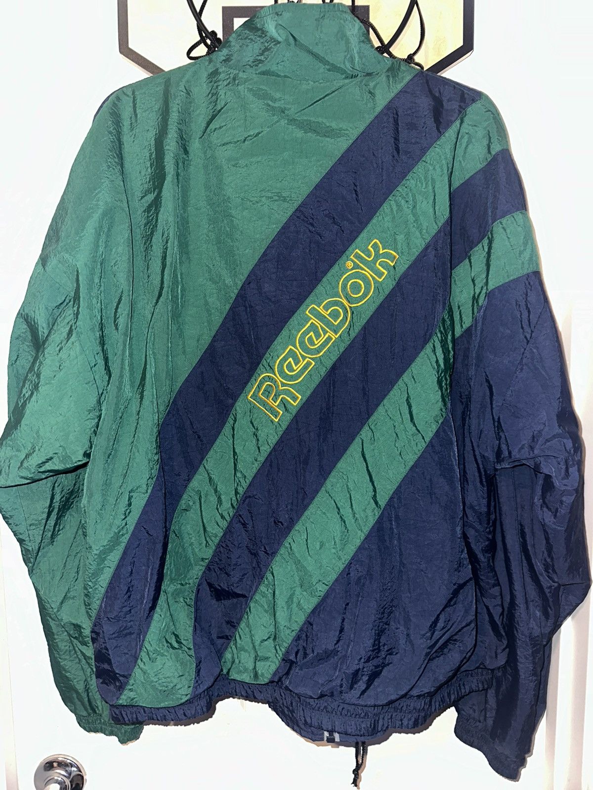 Reebok × Vintage Vintage Reebok Windbreaker Size US XL / EU 56 / 4 - 2 Thumbnail