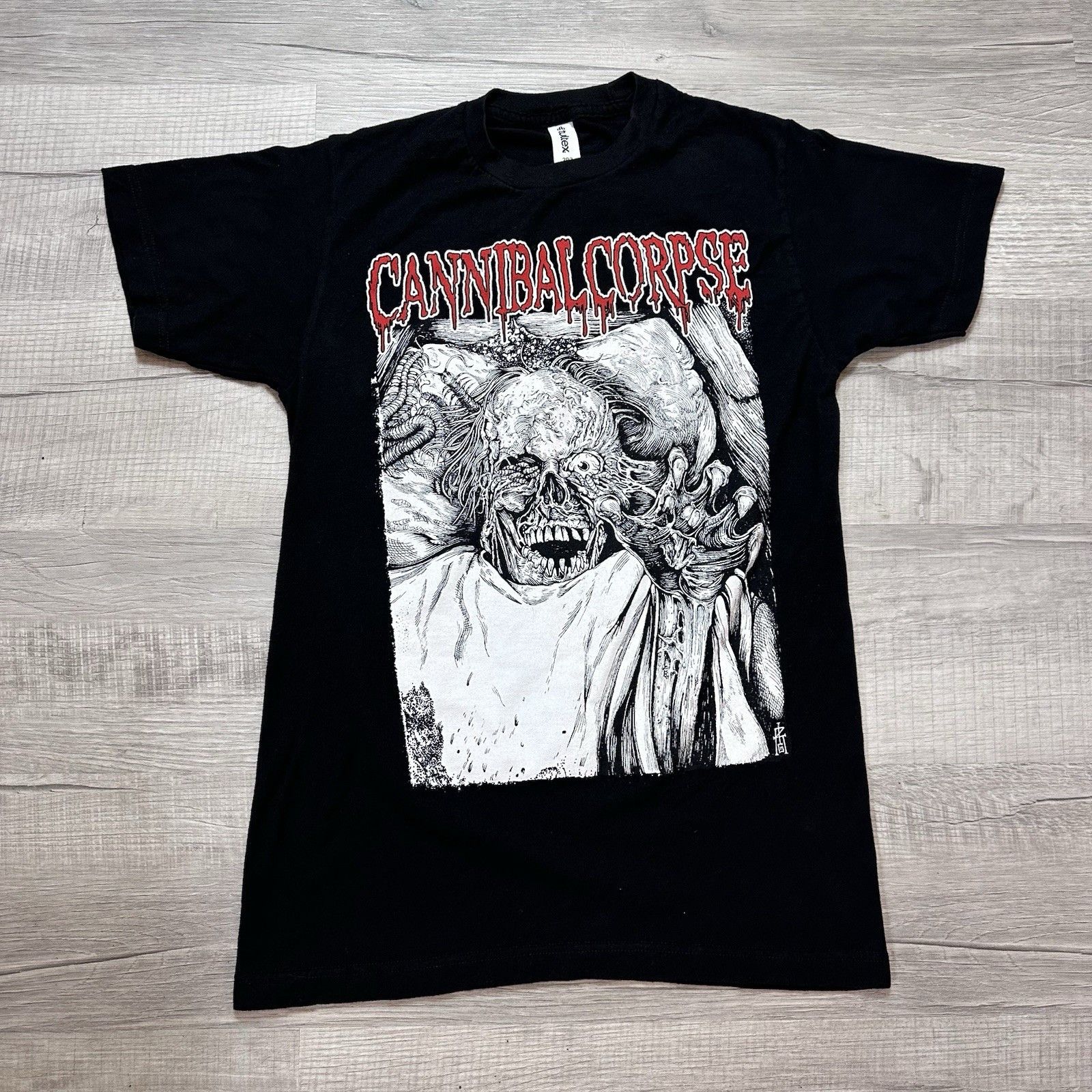 Tultex CANNIBAL CORPSE Men's American Death Metal Rock Band Tee Size US S / EU 44-46 / 1 - 1 Thumbnail