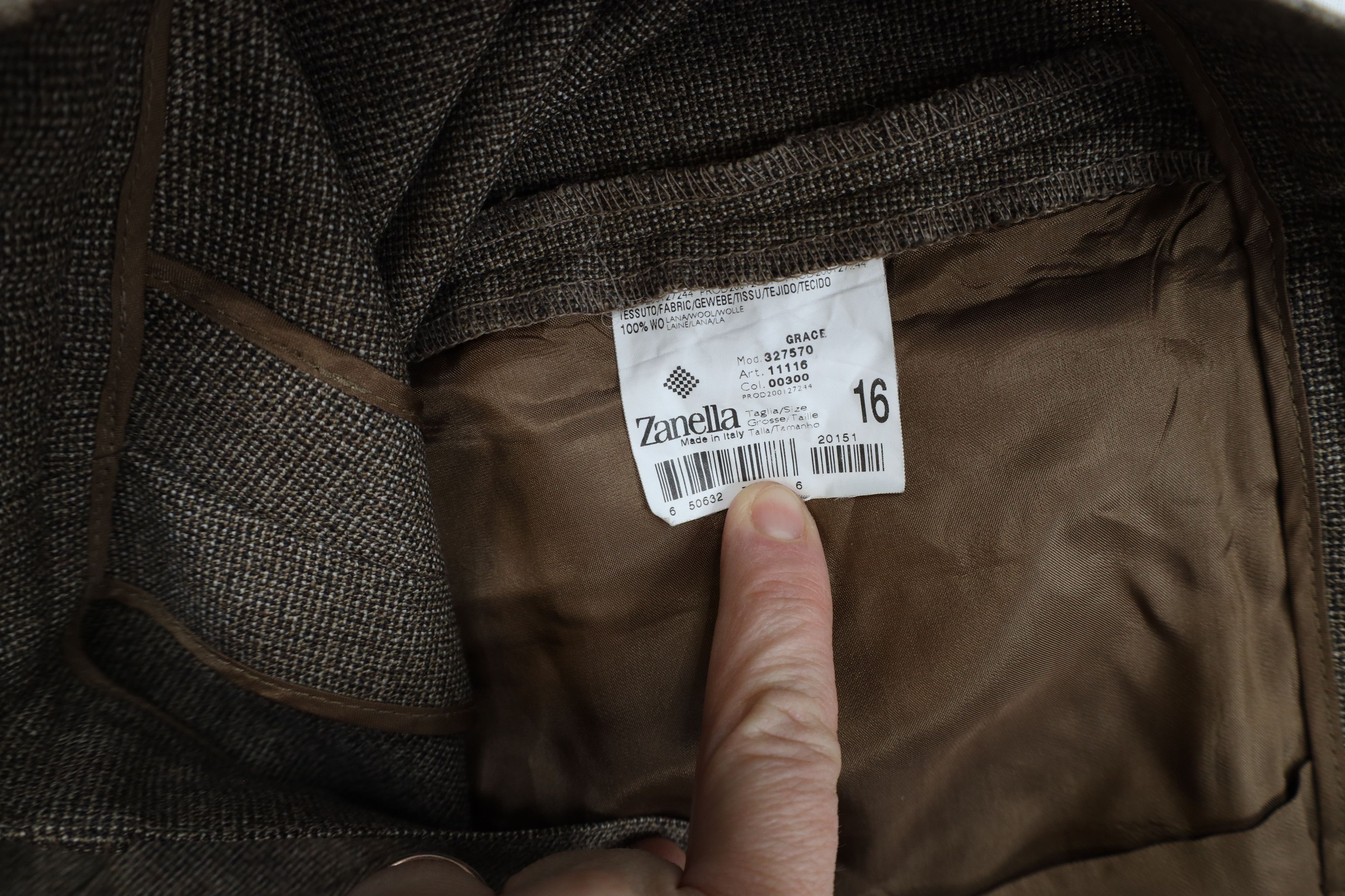 Ermenegildo Zegna × Vintage Ermenegildo Zegna Superfine Australian Wool Pleated Pants Size 38" / US 16 / IT 52 - 7 Thumbnail