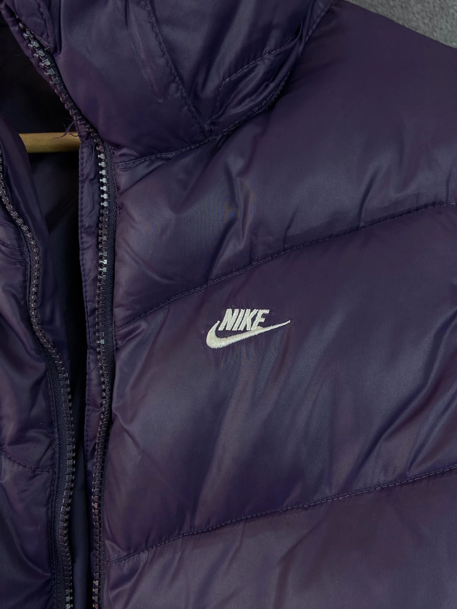 Nike Jacket Nike purple mini swoosh vintage streetwear y2k Size US M / EU 48-50 / 2 - 2 Thumbnail