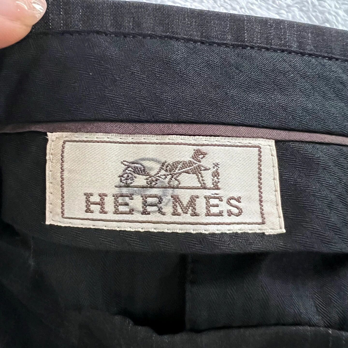 Hermes HERMES Checked Trousers Size US 30 / EU 46 - 3 Thumbnail