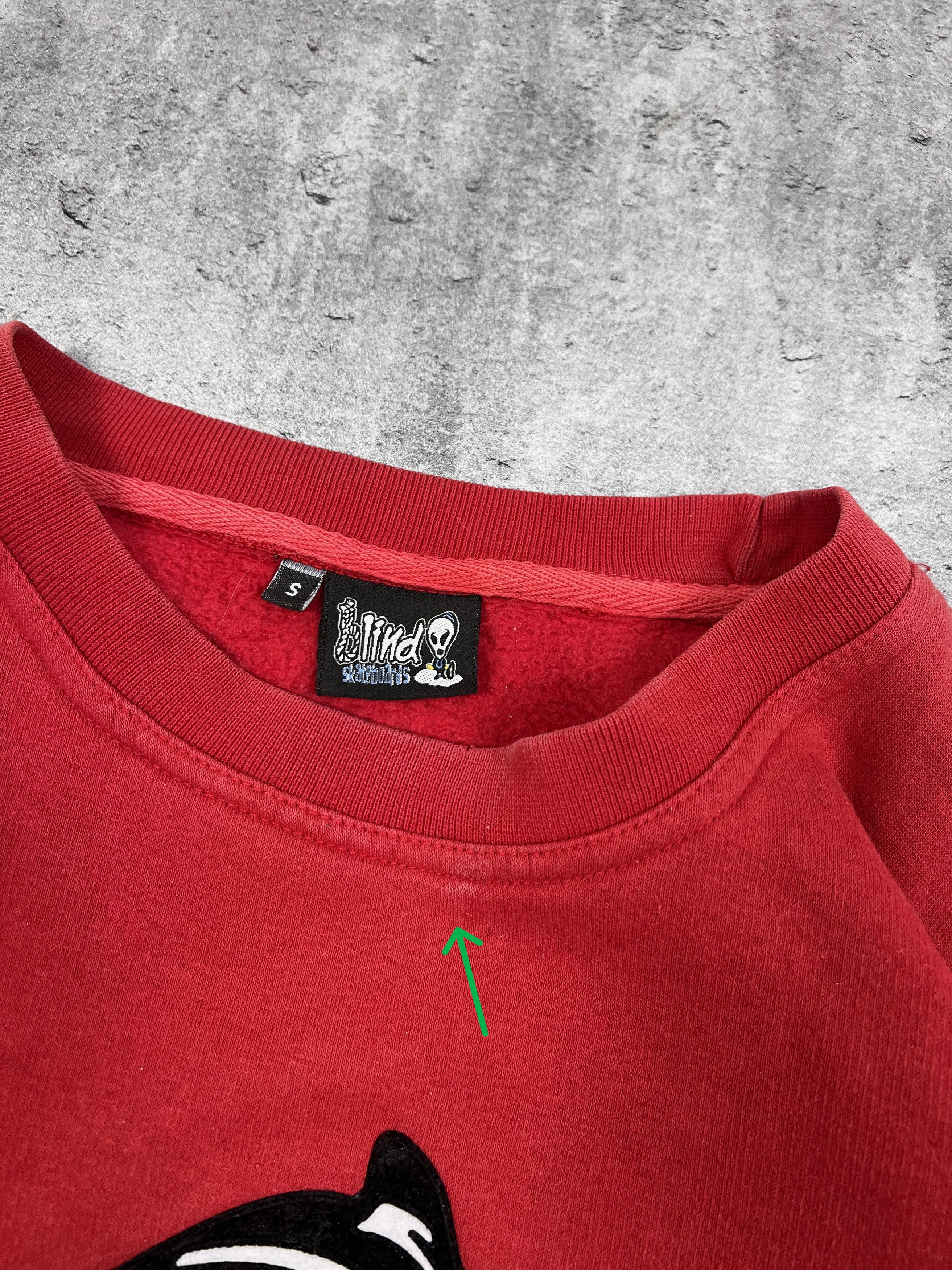 Blind Skateboards VINTAGE 90s BLIND SKATEBOARDS CREWNECK SWEATSHIRT BIG LOGO Size US M / EU 48-50 / 2 - 6 Thumbnail