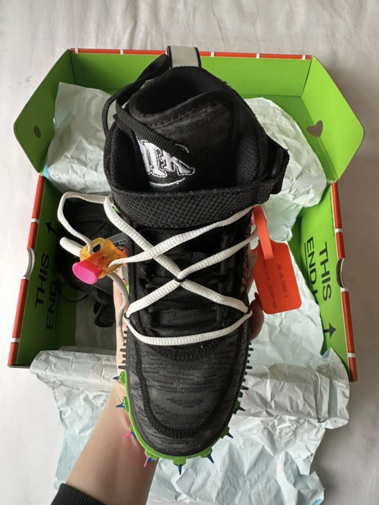 Off-White Off-White x Air Force 1 Mid 'Black' Size US 5.5 / EU 38 - 5 Thumbnail