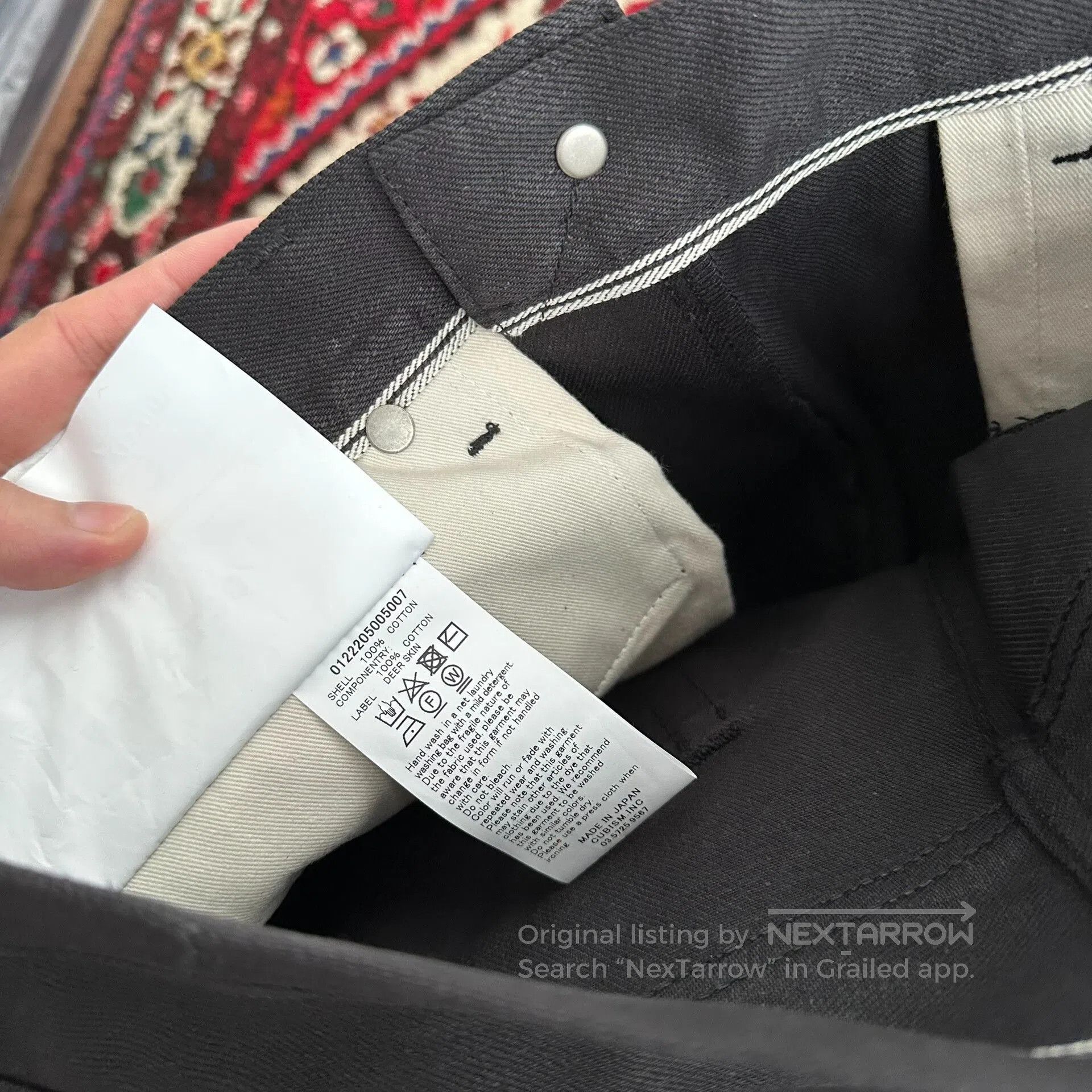 Visvim Visvim Black Denim Pants W32L30. Size US 32 / EU 48 - 6 Thumbnail