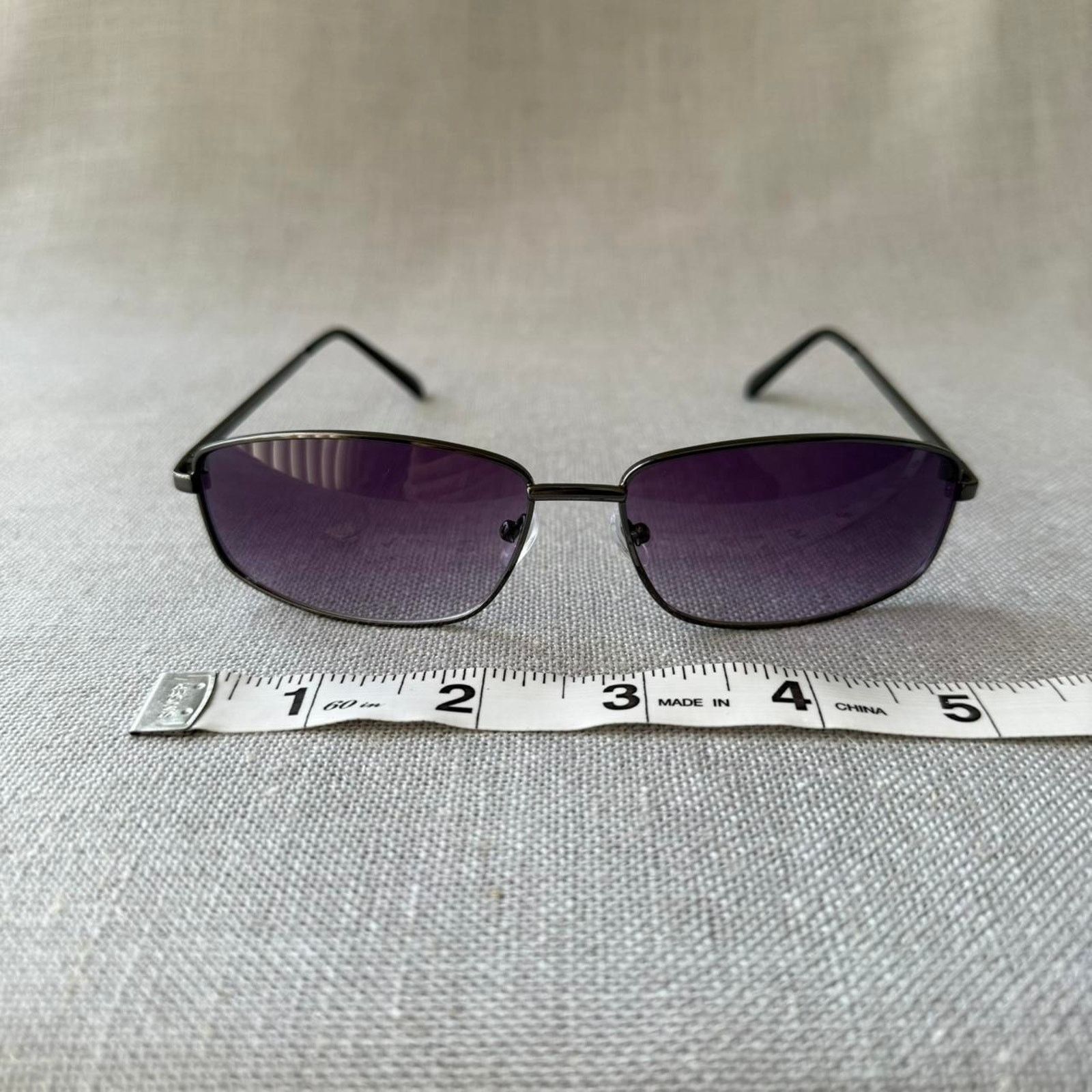 Other Purple frame aviator black sunglasses MENS2 Size ONE SIZE - 4 Thumbnail