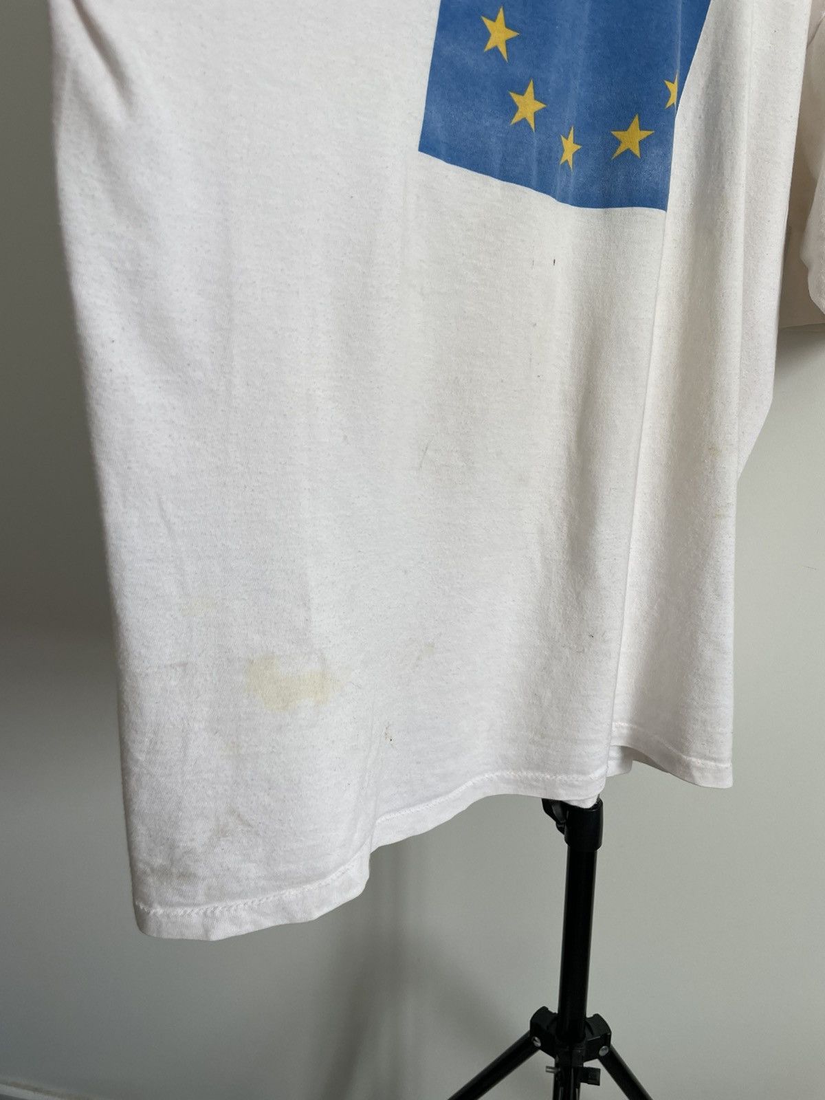 Vintage Archive Vintage 80’s European Union Flag T-Shirt RARE Size US XL / EU 56 / 4 - 9 Thumbnail