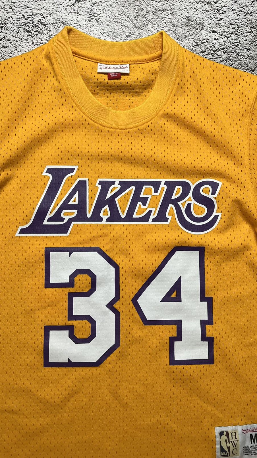 Mitchell & Ness VTG 90’s Shaquille O’Neal lakers Mitchell & ness jersey LAL Size US M / EU 48-50 / 2 - 4 Thumbnail