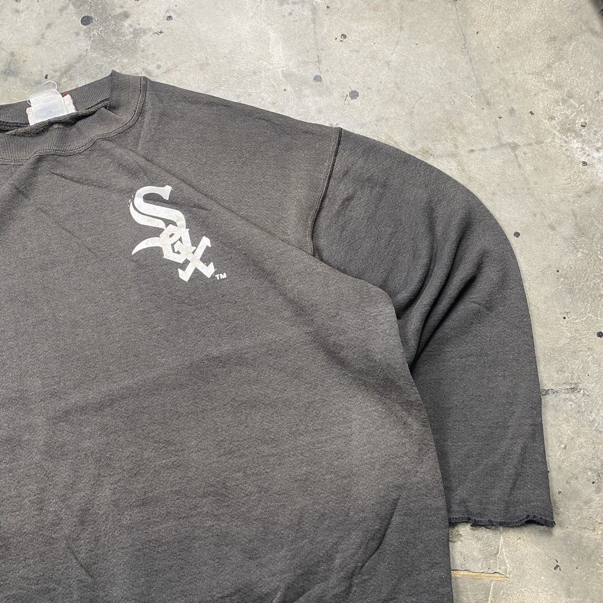 Fruit Of The Loom × MLB Rare 90s Chicago White Sox Distressed Sunfaded Crewneck Size US L / EU 52-54 / 3 - 4 Thumbnail