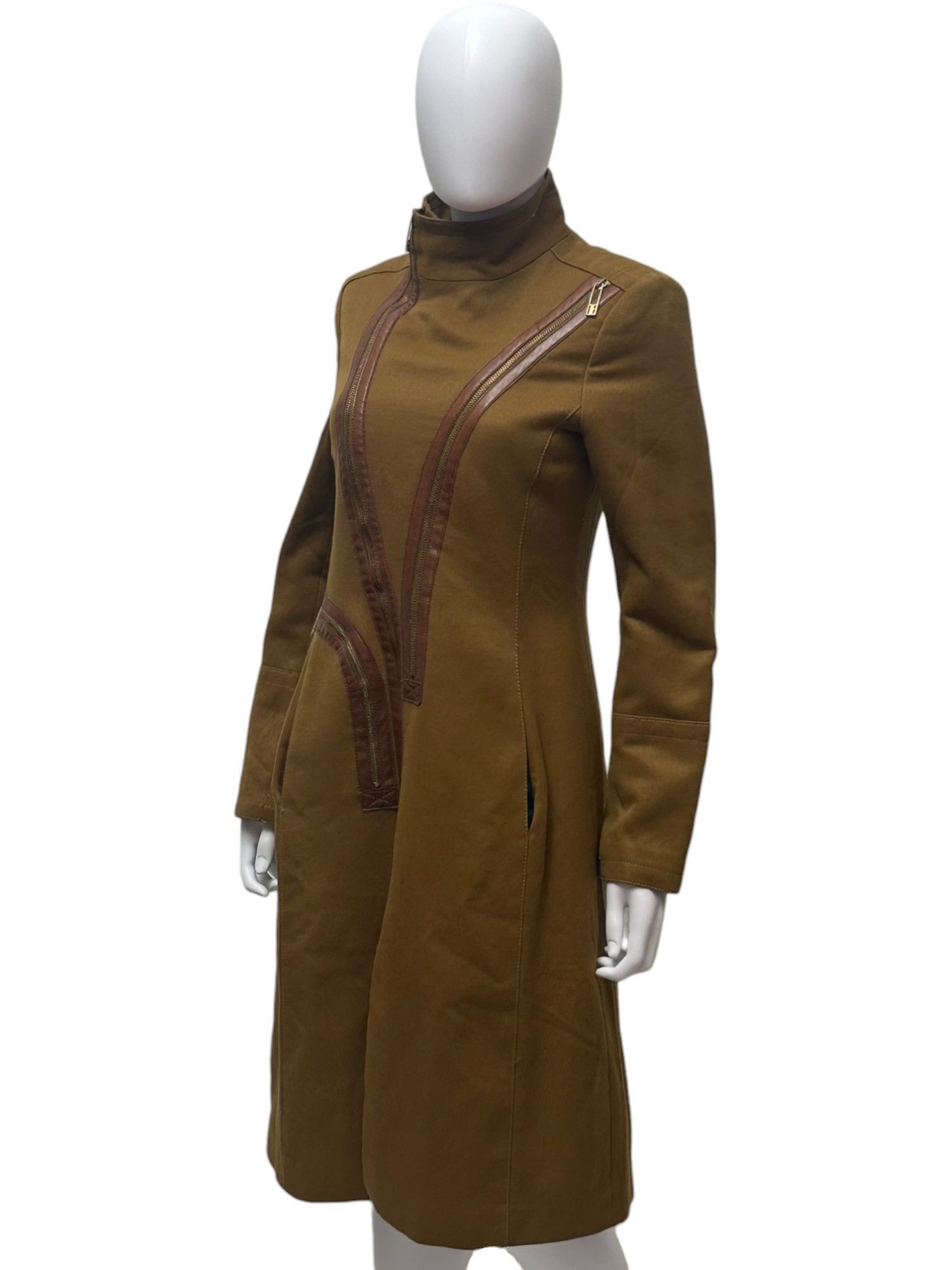 Dirk Bikkembergs FW04 Dirk Bikkembergs brown coat Size M / US 6-8 / IT 42-44 - 3 Thumbnail