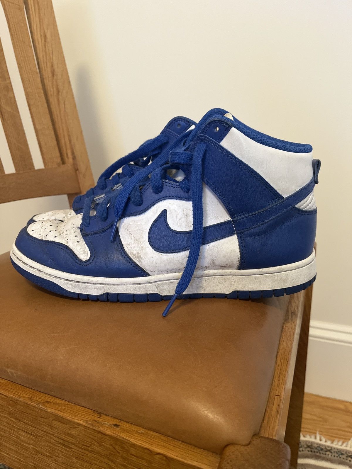 Nike Nike Dunk Royale Blue Hightop Size US 10 / EU 43 - 1 Thumbnail