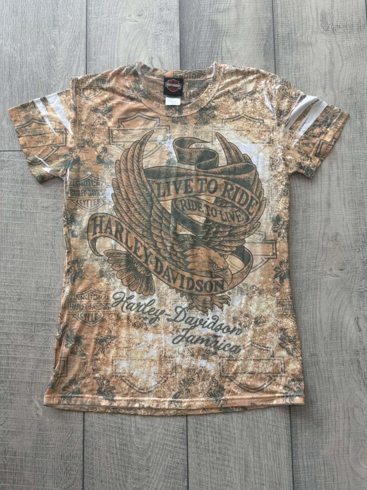 Harley Davidson Harley Davidson Jamaica Tee Shirt Size US L / EU 52-54 / 3 - 1 Thumbnail