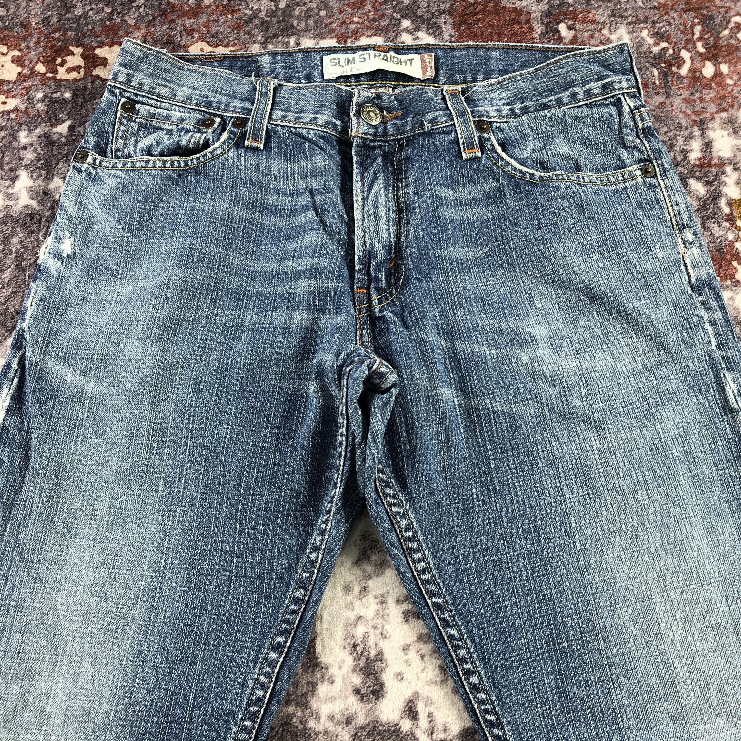 Levi's × Vintage Vintage Blue Wash Levis 514 Jeans-JM3137 Size US 31 - 3 Thumbnail