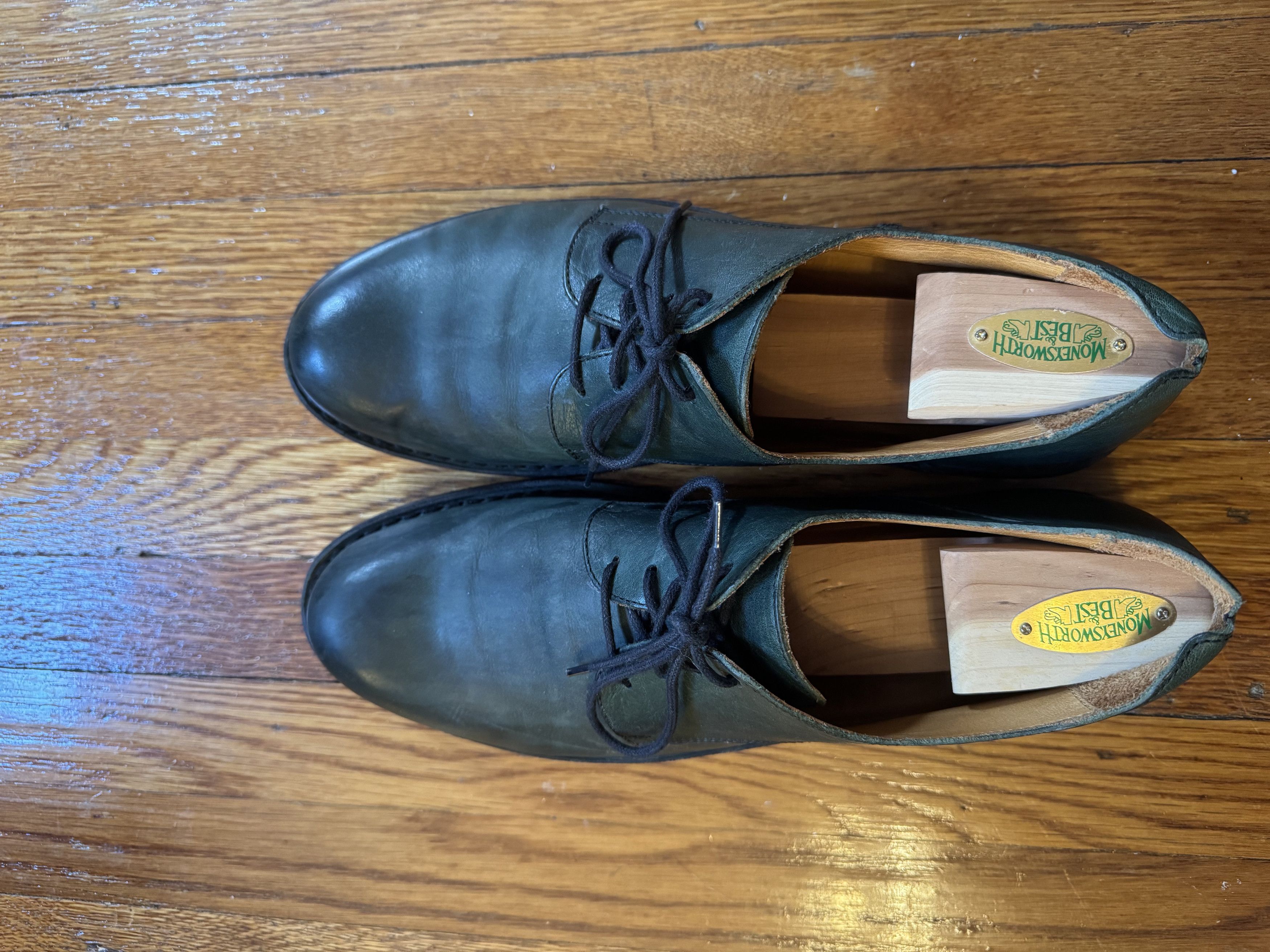 Fiorentini + Baker Derby Leather Shoes Size US 10.5 / EU 43-44 - 1 Thumbnail