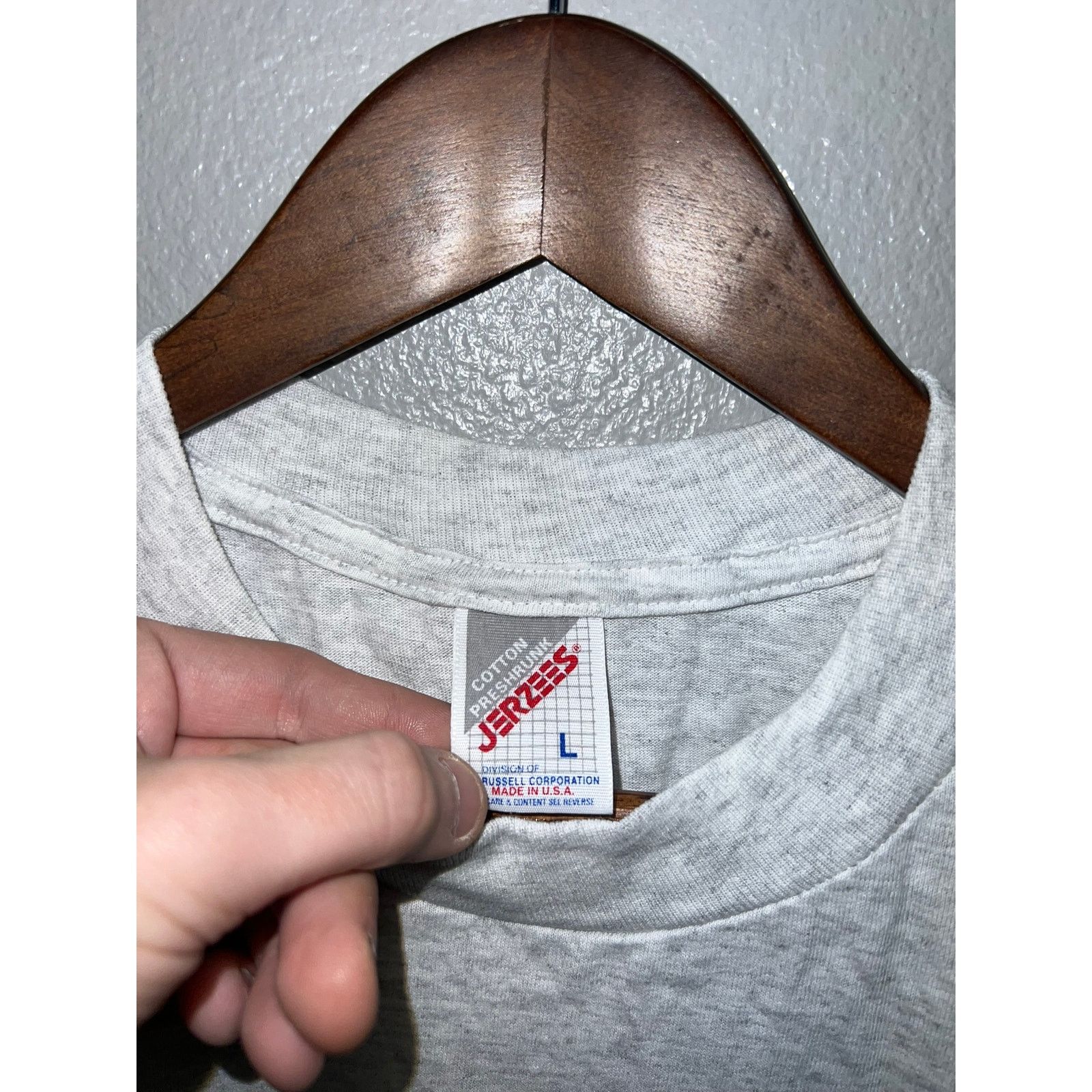 Jerzees Vintage Test Print Shirt Grand Canyon Teton Moose 90s Large Size US L / EU 52-54 / 3 - 7 Thumbnail