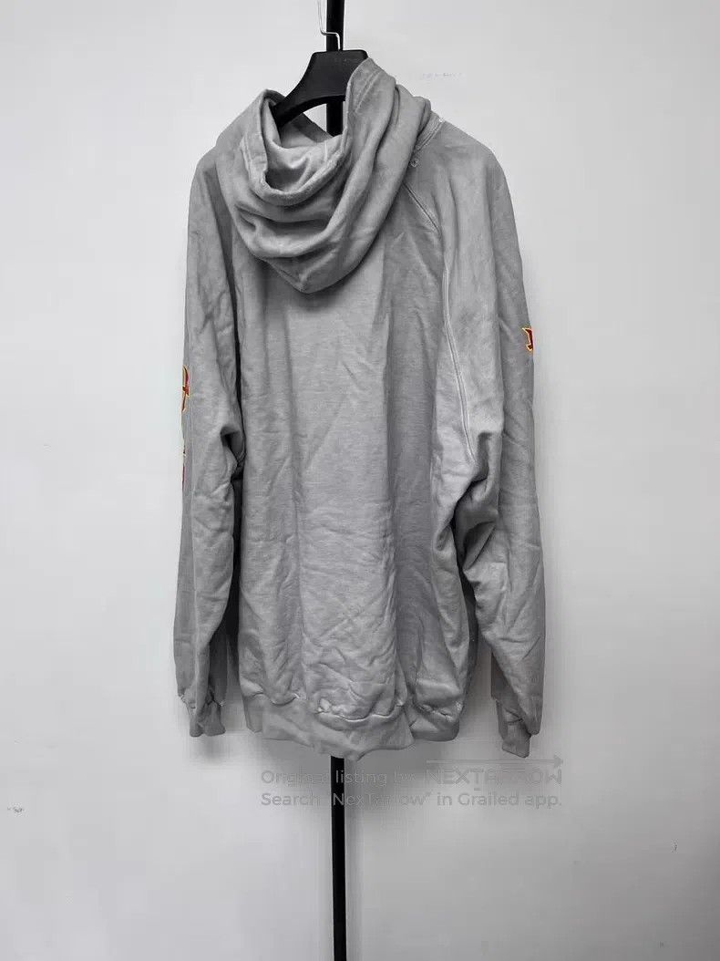 Balenciaga Balenciaga Logo Printed Hooded Long Sleeve Sweatshirt Size US XL / EU 56 / 4 - 2 Thumbnail