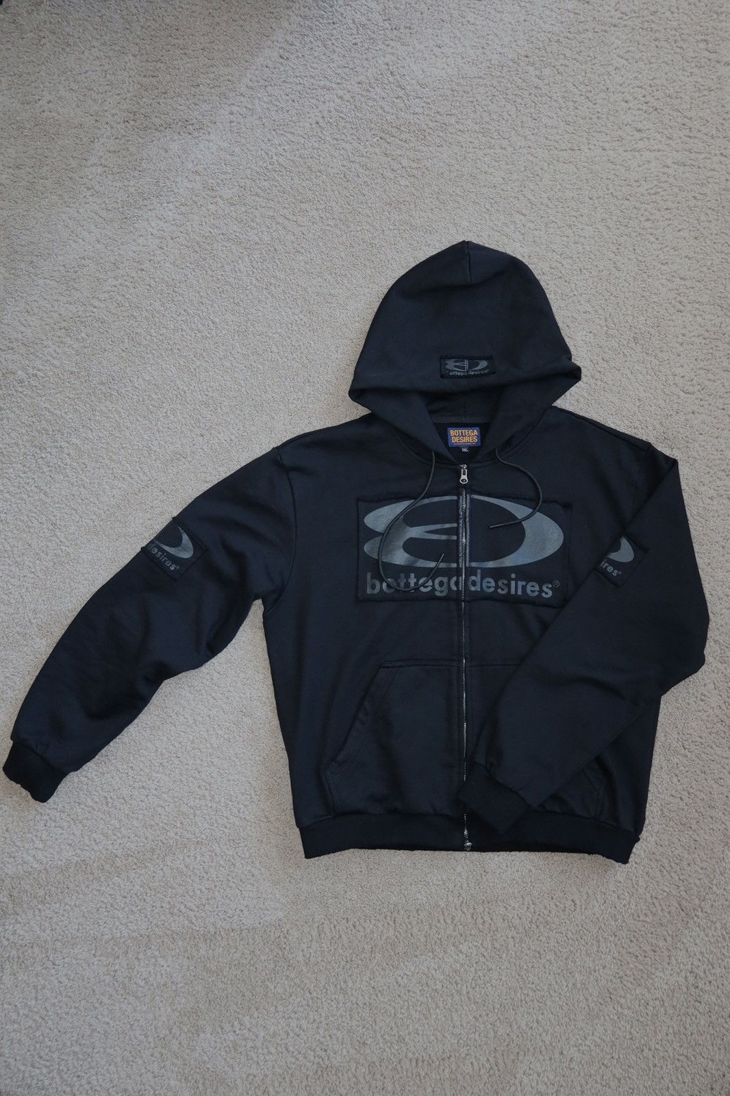 Bottega Desires Bottega Desires Tech Zip Up Hoodie Size US XXL / EU 58 / 5 - 1 Thumbnail
