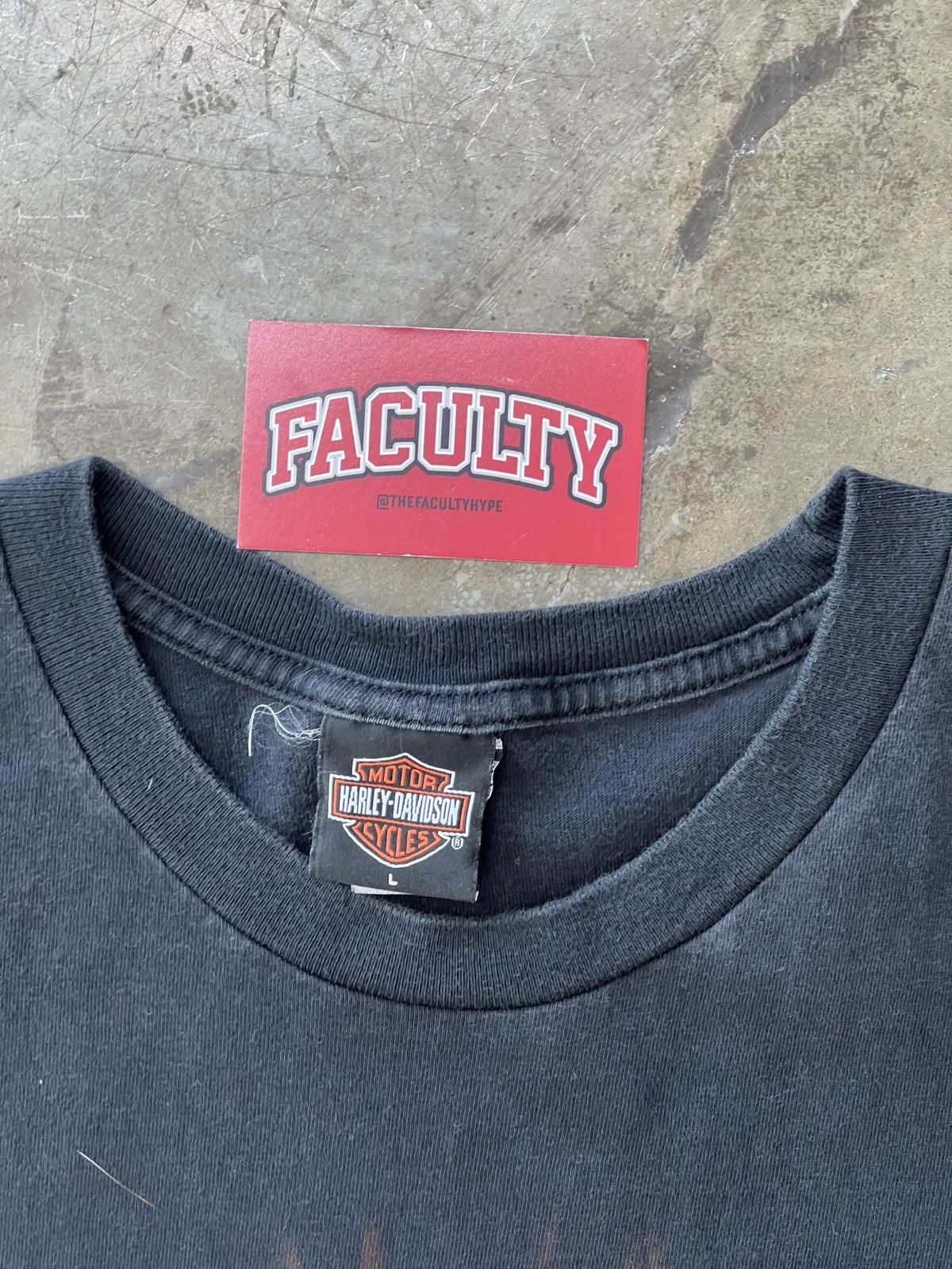 Harley Davidson Vintage 2002 Harley Davidson North Carolina Cape Fear Large Size US L / EU 52-54 / 3 - 3 Thumbnail