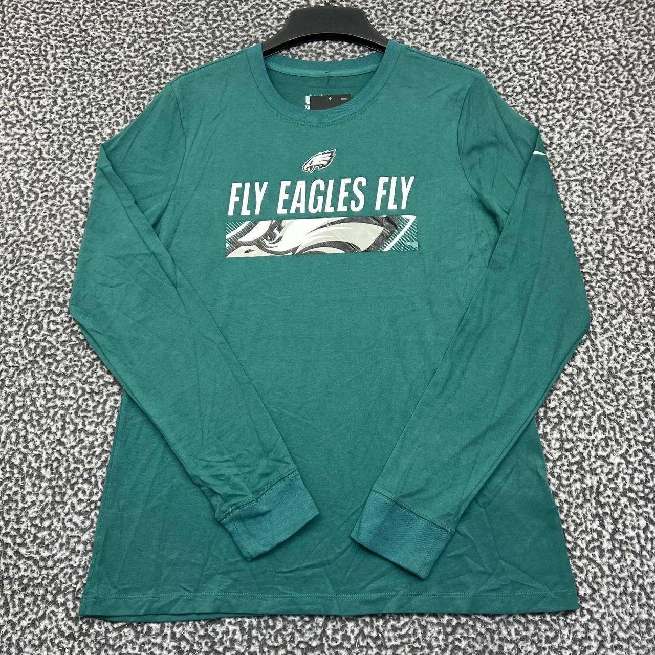 Nike Nike Shirt Women Philadelphia Eagles Crew Neck New M Size M / US 6-8 / IT 42-44 - 1 Thumbnail