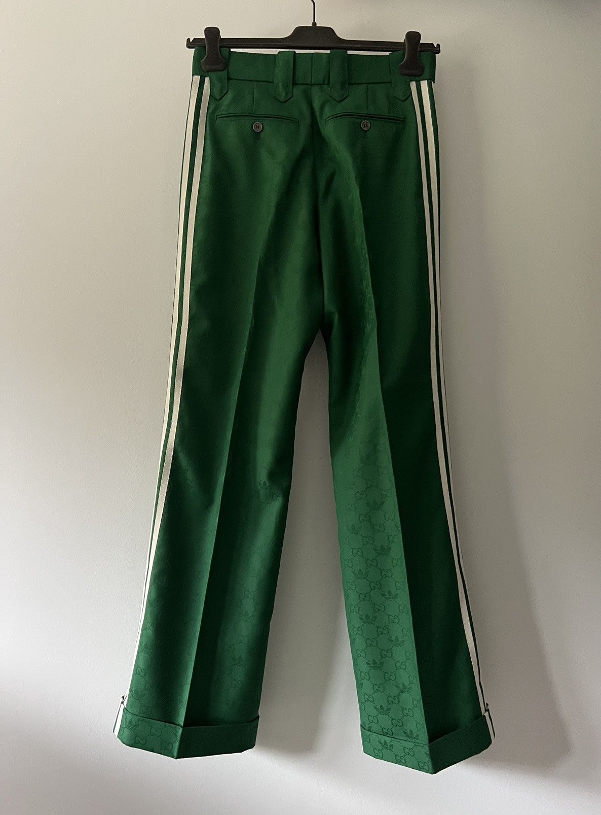 Adidas × Gucci Adidas Gucci Monogram Pants in Green Size US 30 / EU 46 - 9 Thumbnail