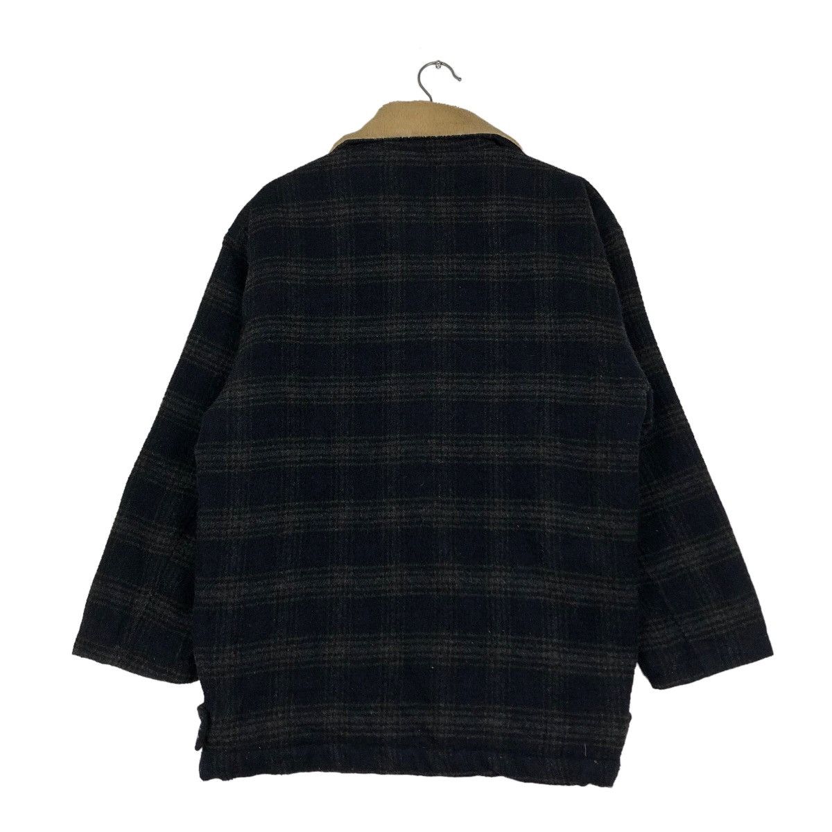 🔥Vintage Wool Jacket Riverson Double Collar Tartan Design