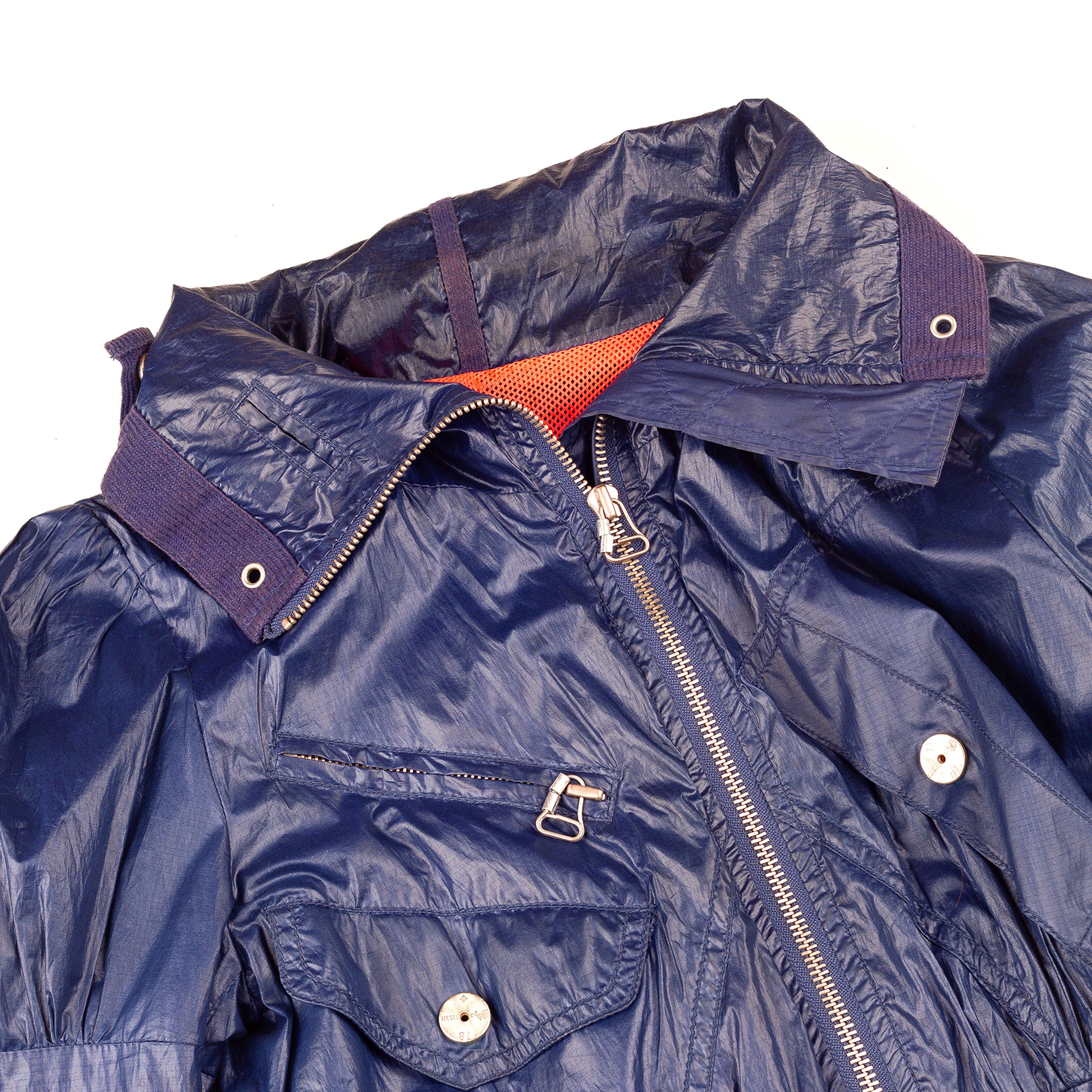 Diesel Diesel Bustier Parachute Vintage Polyester Jacket (XXS) Size XXS / US 00 / IT 34 - 4 Thumbnail
