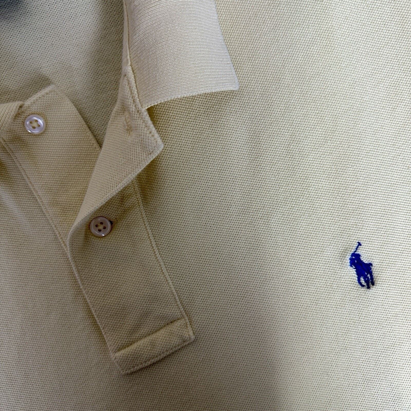 Polo Ralph Lauren Polo Ralph Lauren Shirt Mens 2XL Yellow Polo Short Sleeve Size US XXL / EU 58 / 5 - 4 Thumbnail