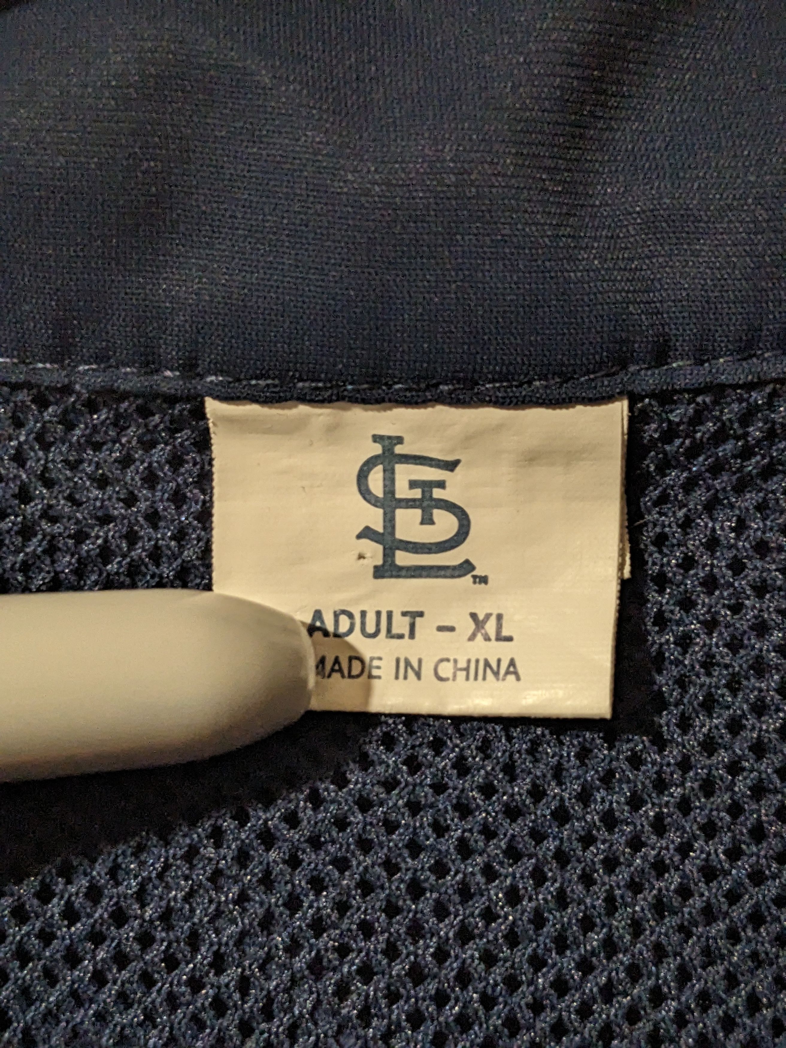 MLB St. Louis Cardinals SGA 4/20 Blue X-Large Windbreaker Jacket Size US XL / EU 56 / 4 - 3 Thumbnail