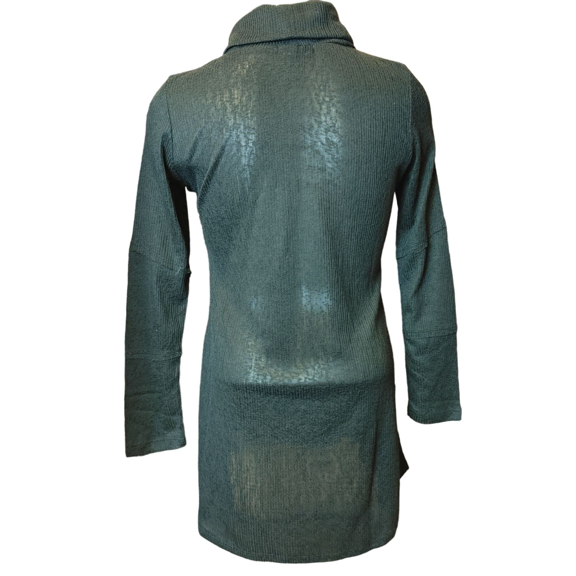 Other RXB Womens S Black Cowl Neck Long Sleeve Asymmetrical Hem La Size S / US 4 / IT 40 - 2 Thumbnail