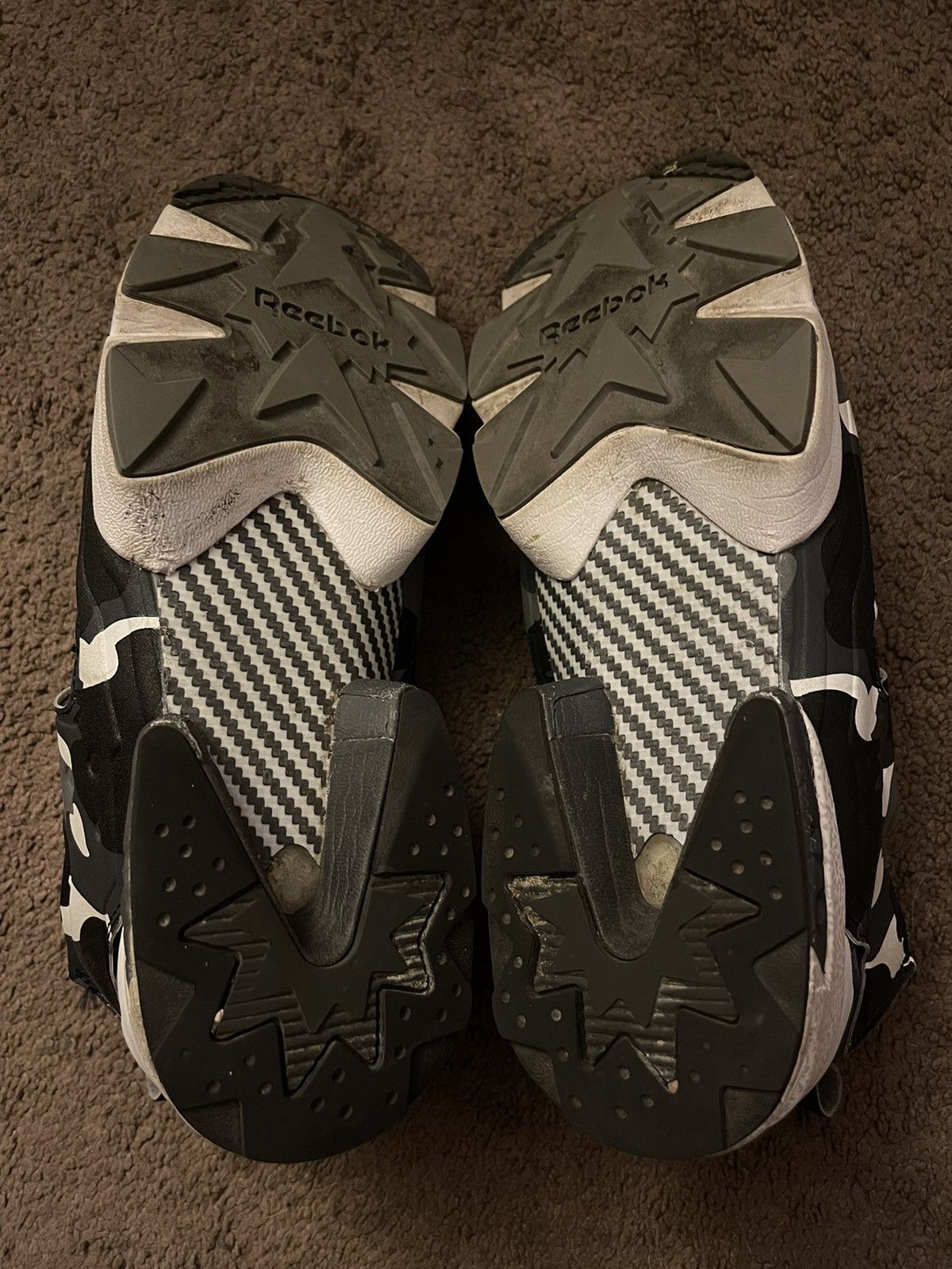Bape × Reebok Bape x Reebok Instapump Sz 9 Fury Mita Glow In The Dark Size US 9 / EU 42 - 5 Thumbnail