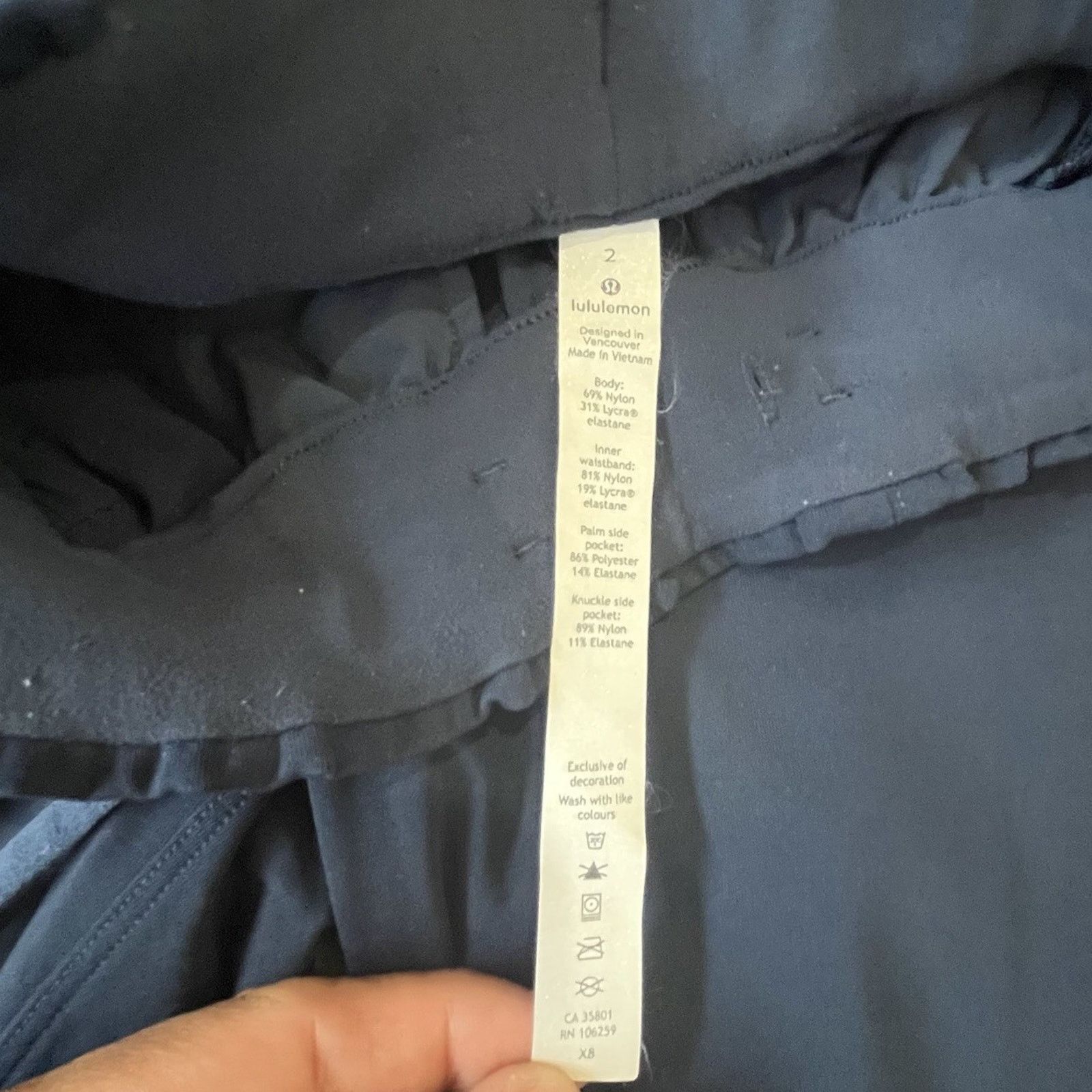 Lululemon Lululemon Ready to Rulu High-Rise Jogger Navy Blue Size 2 Size 26" / US 2 / IT 38 - 4 Thumbnail