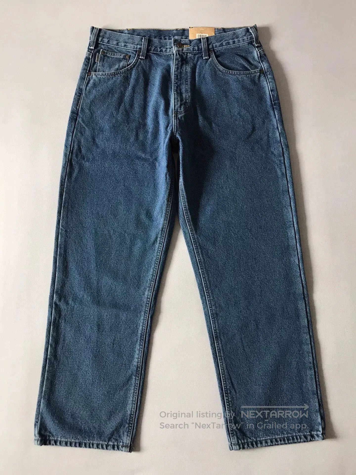 Carhartt Carhartt B172 Flannel Lined Jeans. Size US 36 / EU 52 - 2 Thumbnail