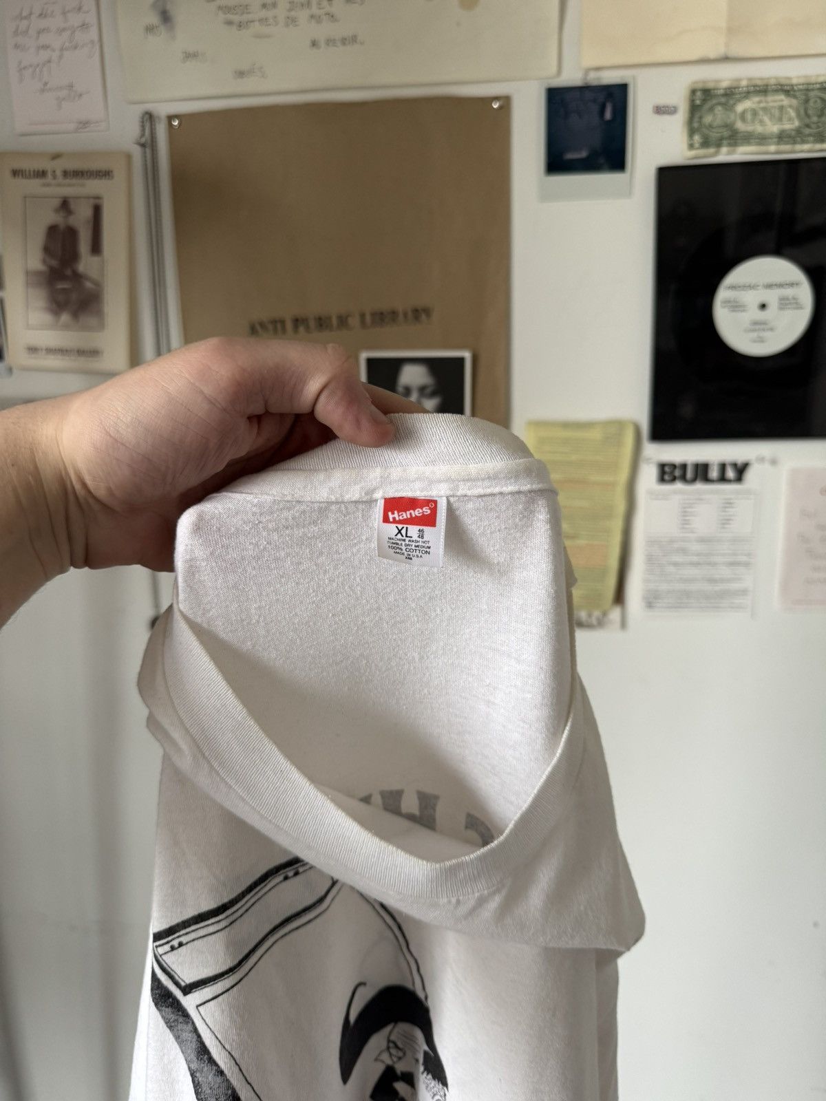 Vintage 1987 Nazi Elvis Hitler Hellbilly Tee Size US XL / EU 56 / 4 - 5 Thumbnail