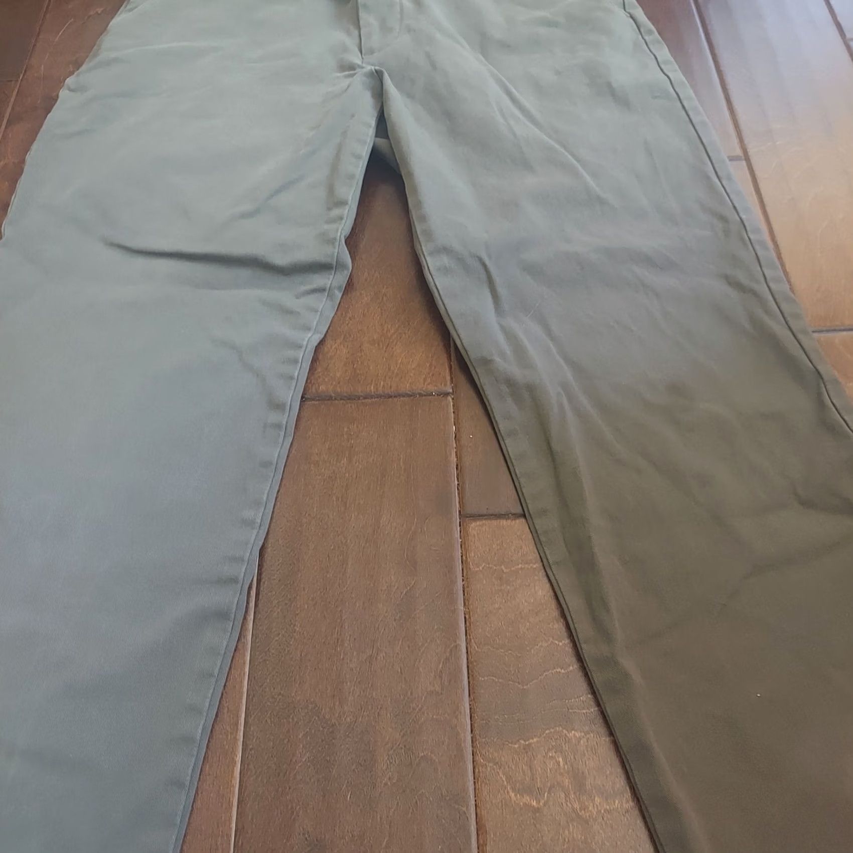Dockers DOCKERS Pants Men Gray Straight Chino W32 L29 Regular Pockets Button Zip Casual Formal Size US 32 / EU 48 - 7 Thumbnail