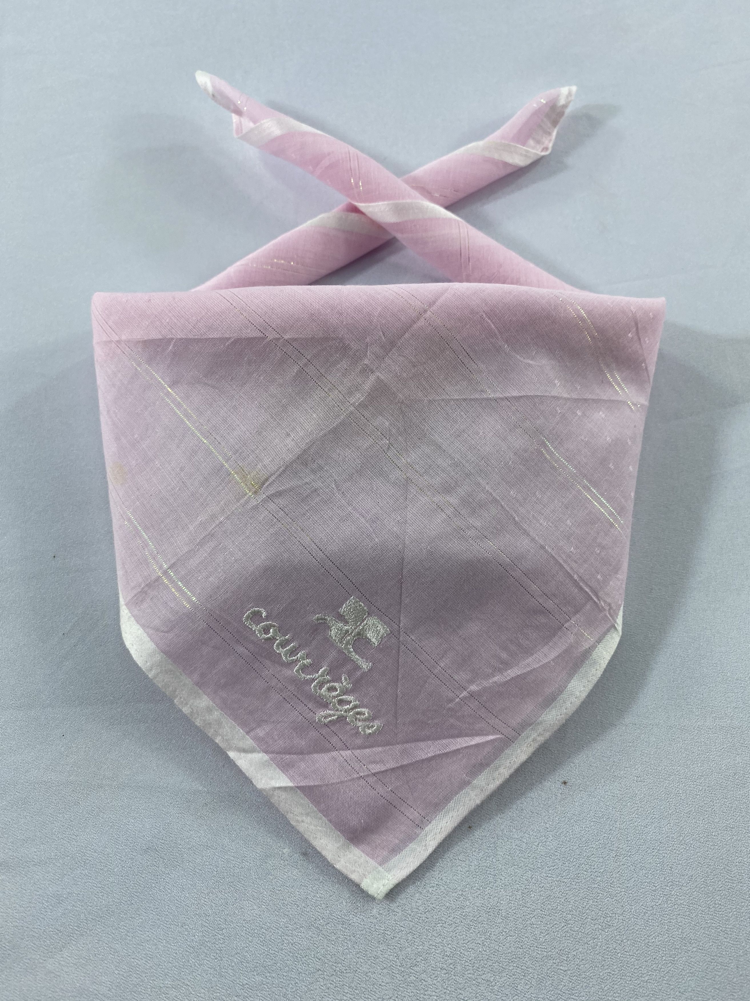 Courreges Courreges Handkerchief / Bandana / Neckerchief Size ONE SIZE - 2 Thumbnail
