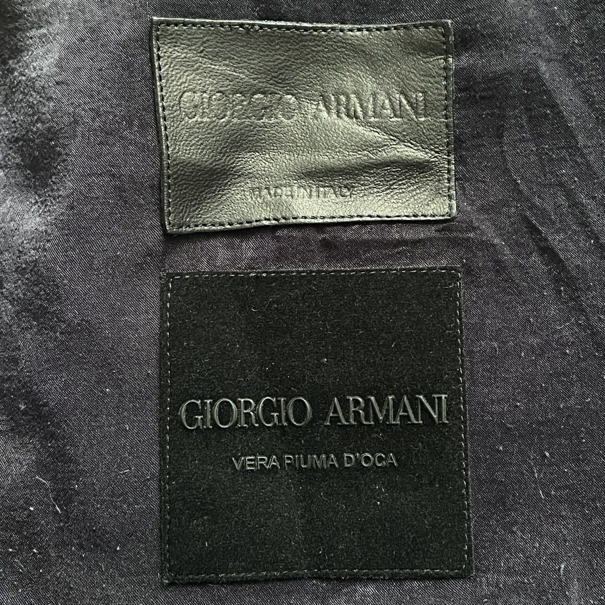 Giorgio Armani Vintage Brand Giorgio Armani Puffer Jacket 1990s Size US M / EU 48-50 / 2 - 9 Thumbnail
