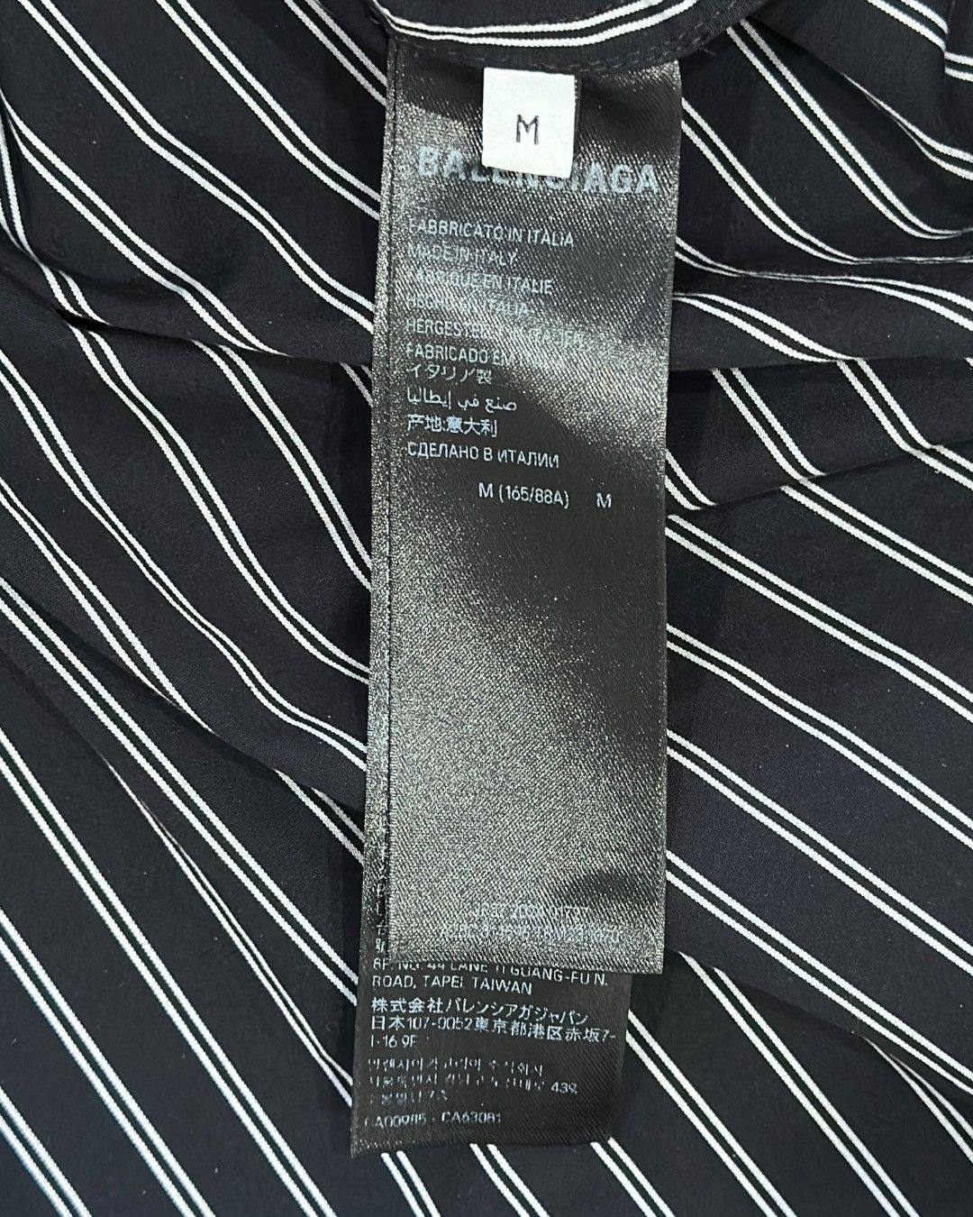 Balenciaga Balenciaga Black Flatground Shirt Size M Size US M / EU 48-50 / 2 - 4 Thumbnail