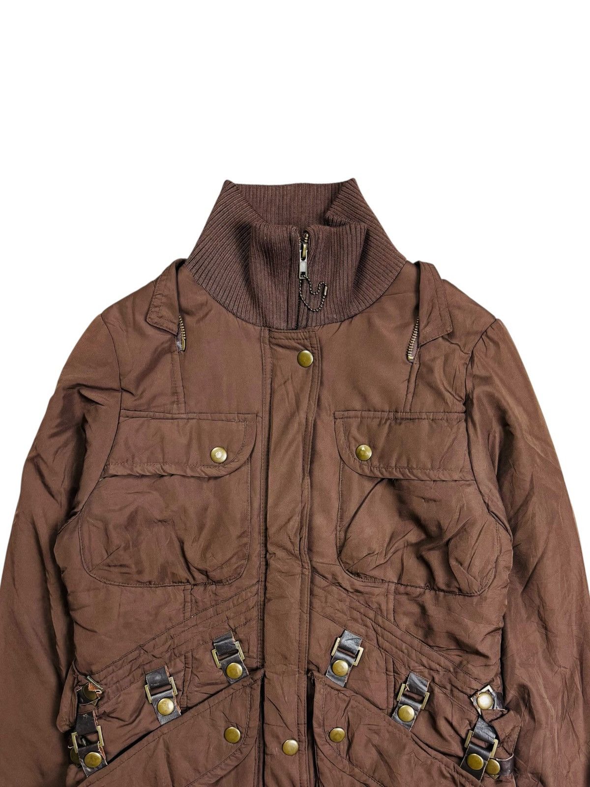 Le Grande Bleu (L.G.B.) 2000s Praia - Apocalypse Style Suspender Jacket Size US M / EU 48-50 / 2 - 4 Thumbnail