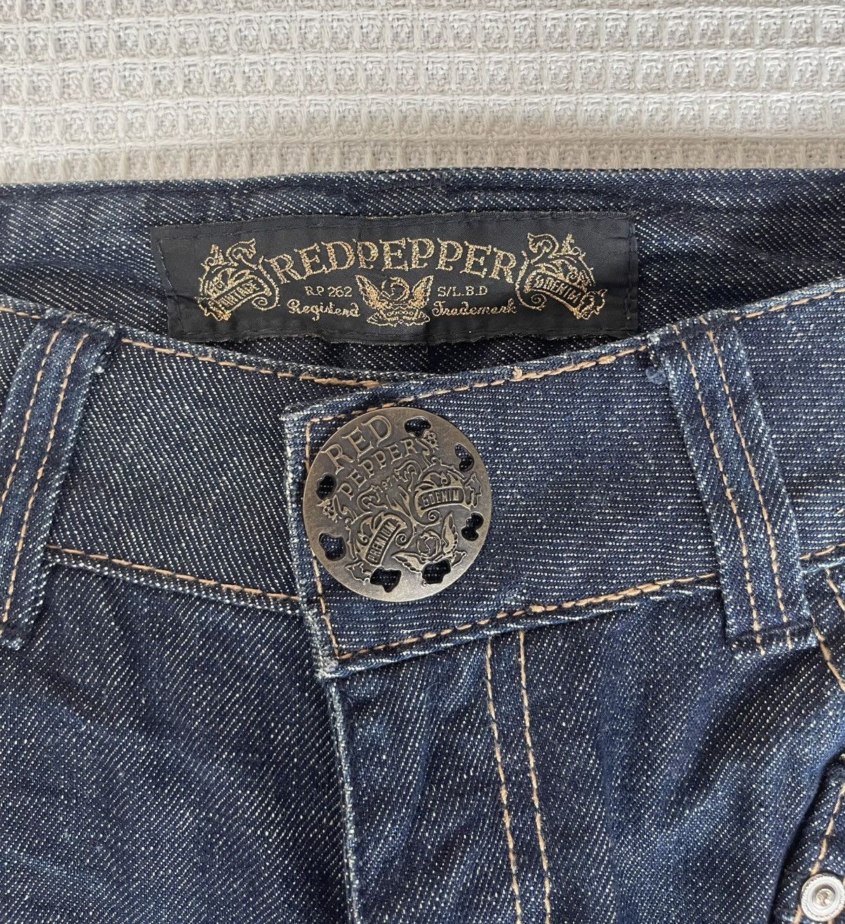 Hysteric Glamour Vintage 90s🔥RED PEPPER🔥Flared Bush Pants Jeans Size US 30 / EU 46 - 11 Thumbnail