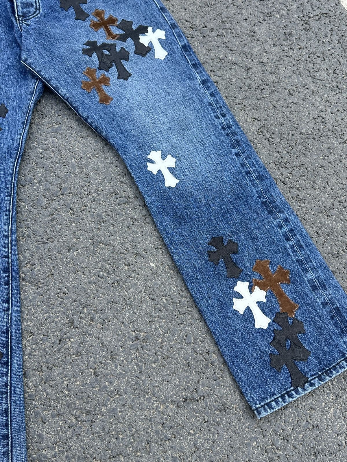Chrome Hearts Chrome Hearts Blue Patch Jeans Size US 34 / EU 50 - 5 Thumbnail