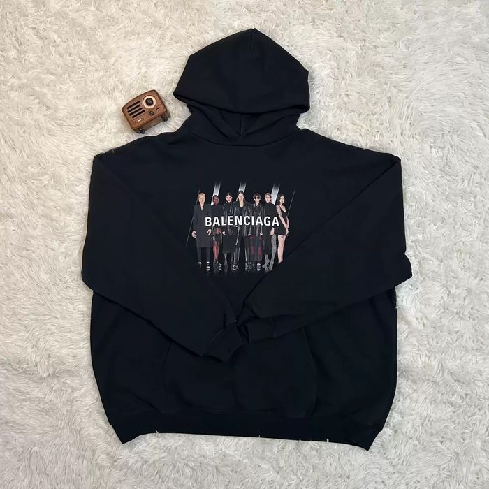 Balenciaga portrait hoodie online