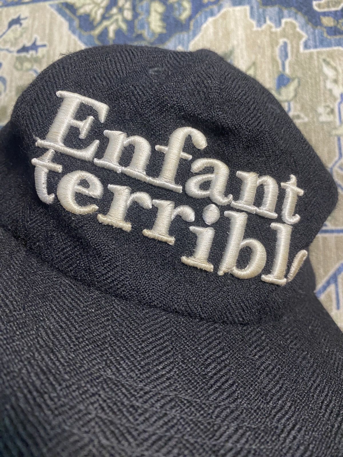Japanese Brand Name Fitted Wool Enfant Terrible Hat Size ONE SIZE - 2 Thumbnail