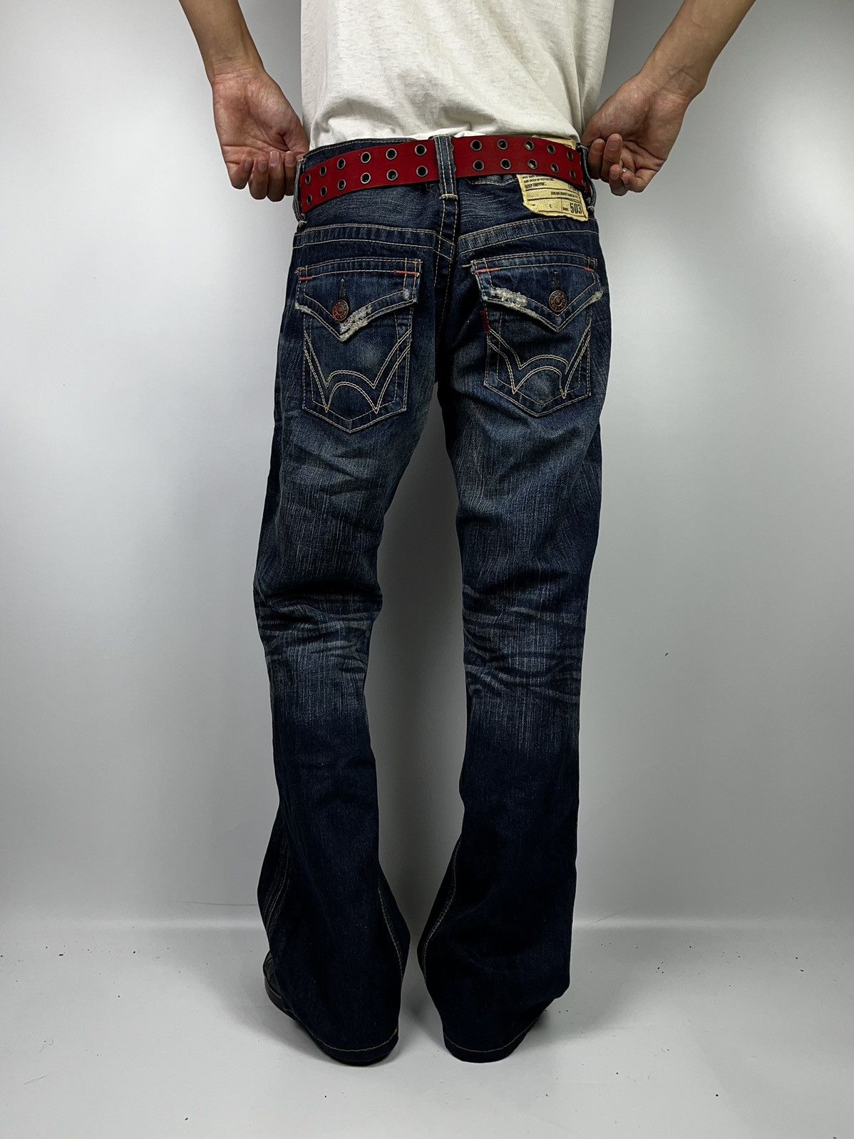 Edwin vintage denim edwin japan flared jeans pant Size US 32 / EU 48 - 1 Thumbnail