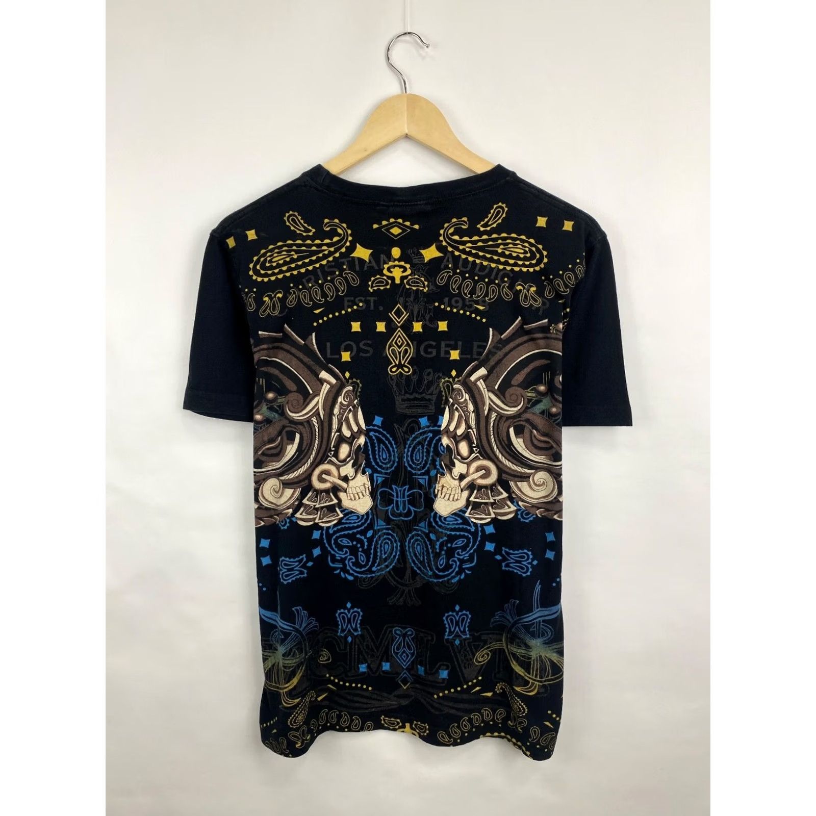 Vintage VINTAGE ED Hardy Christian Audigier Death or Glory T-Shirt M Black 90s Mens Size US M / EU 48-50 / 2 - 7 Thumbnail