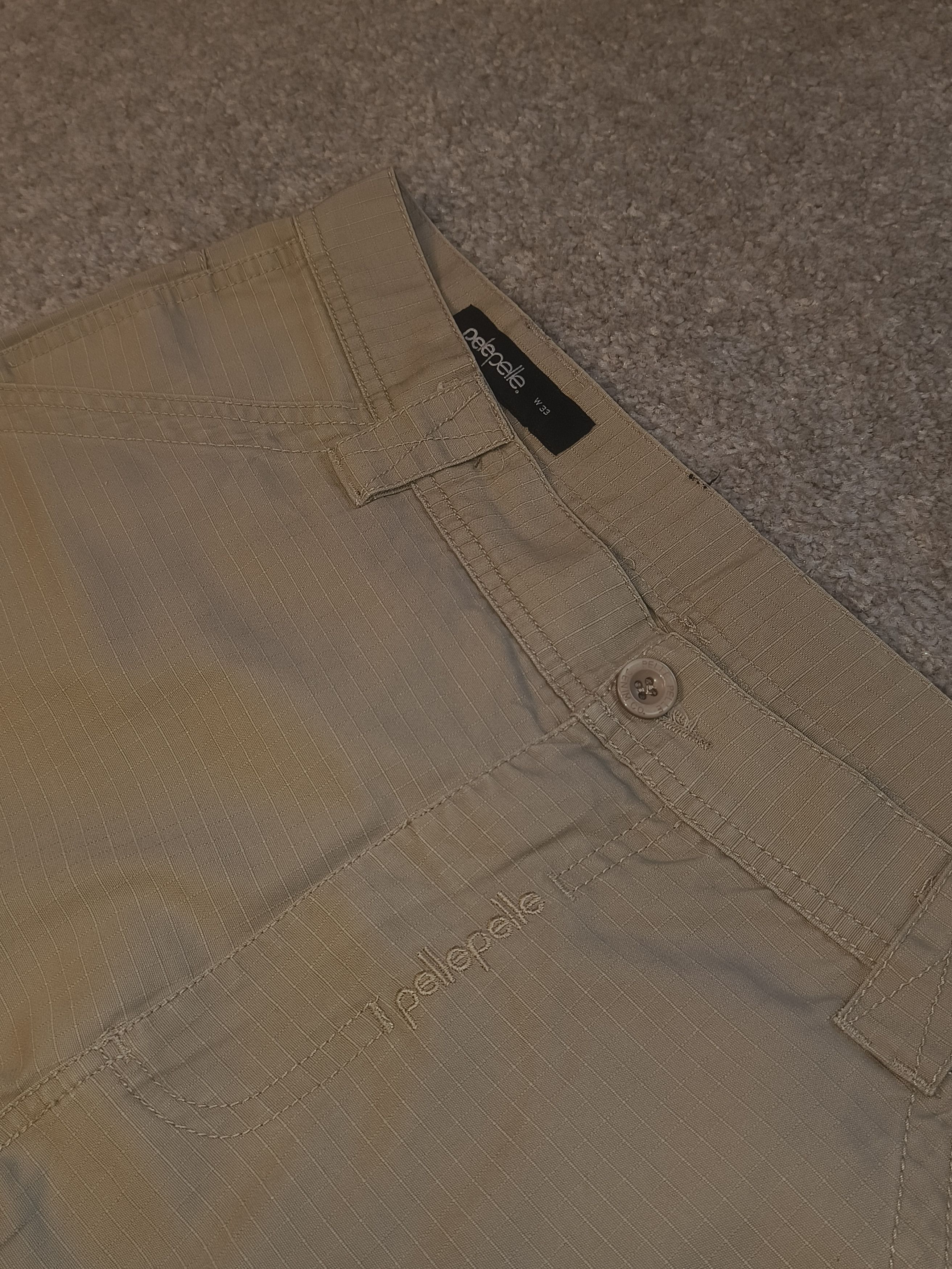 Pelle Pelle Pelle Pelle Crossfit Drawstrings Cargo Shorts Size US 31 - 5 Thumbnail